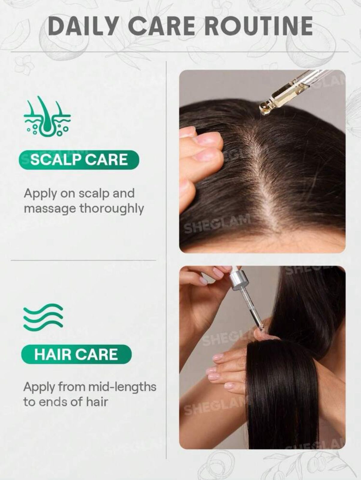 SHEGLAM HAIR Hair & Scalp Oil-15ml/0.5 Fl Oz