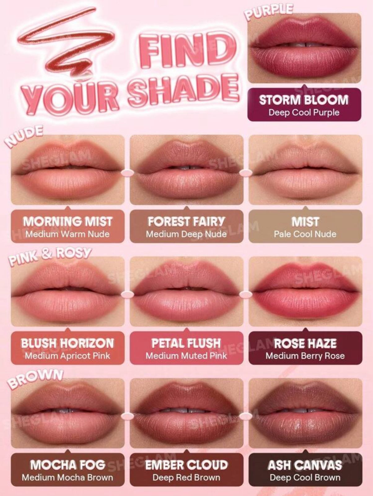 SHEGLAM Cloudline Blur Lip Liner
