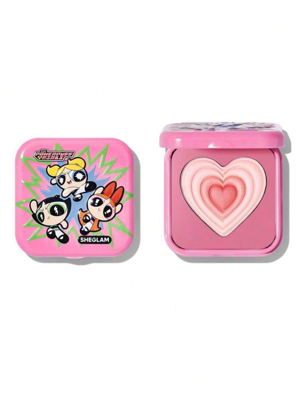 The Powerpuff Girls X SHEGLAM Tough Love Shimmer Blush-Utonium Powder