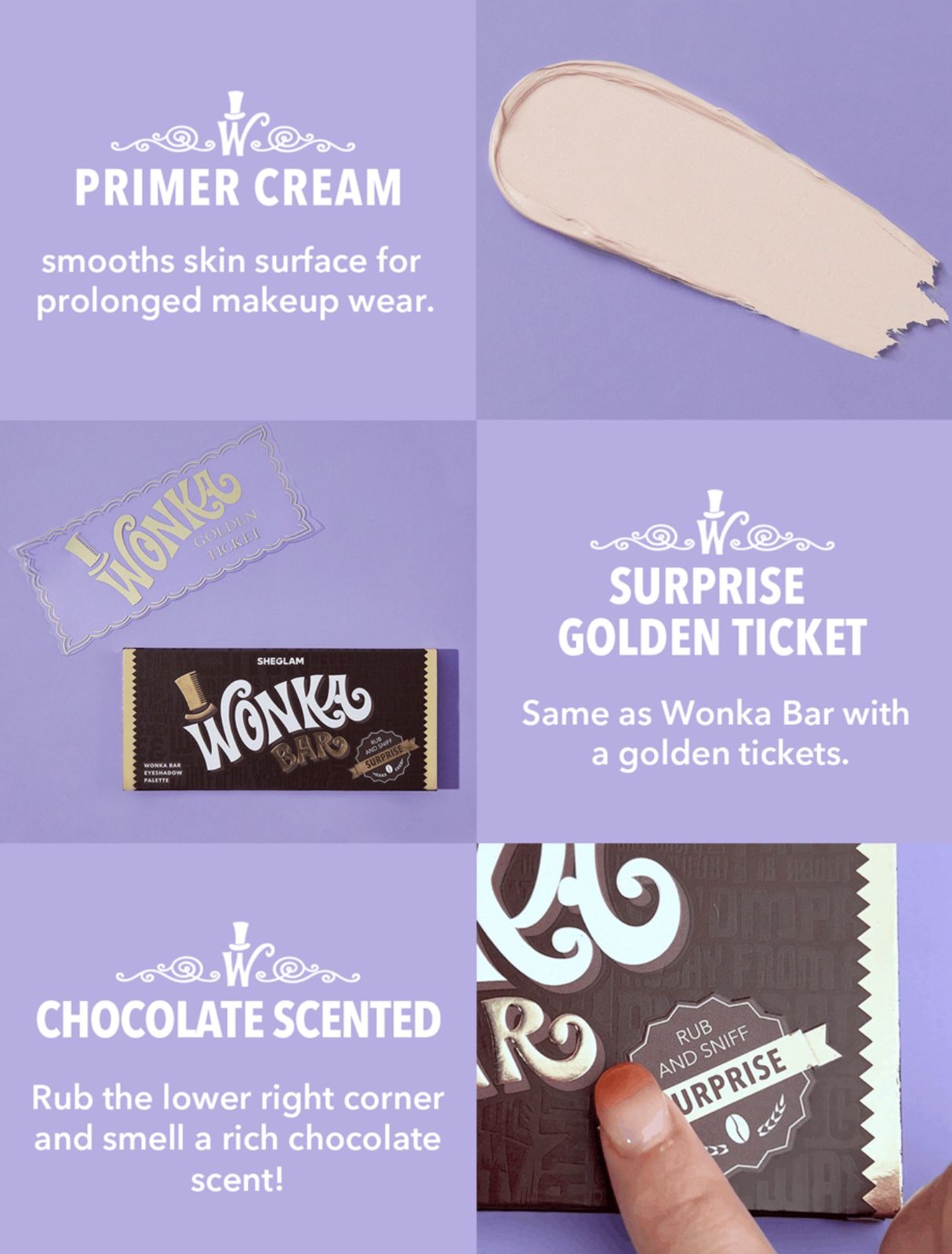 Willy wonka | SHEGLAM Bar Eyeshadow Palette Brown