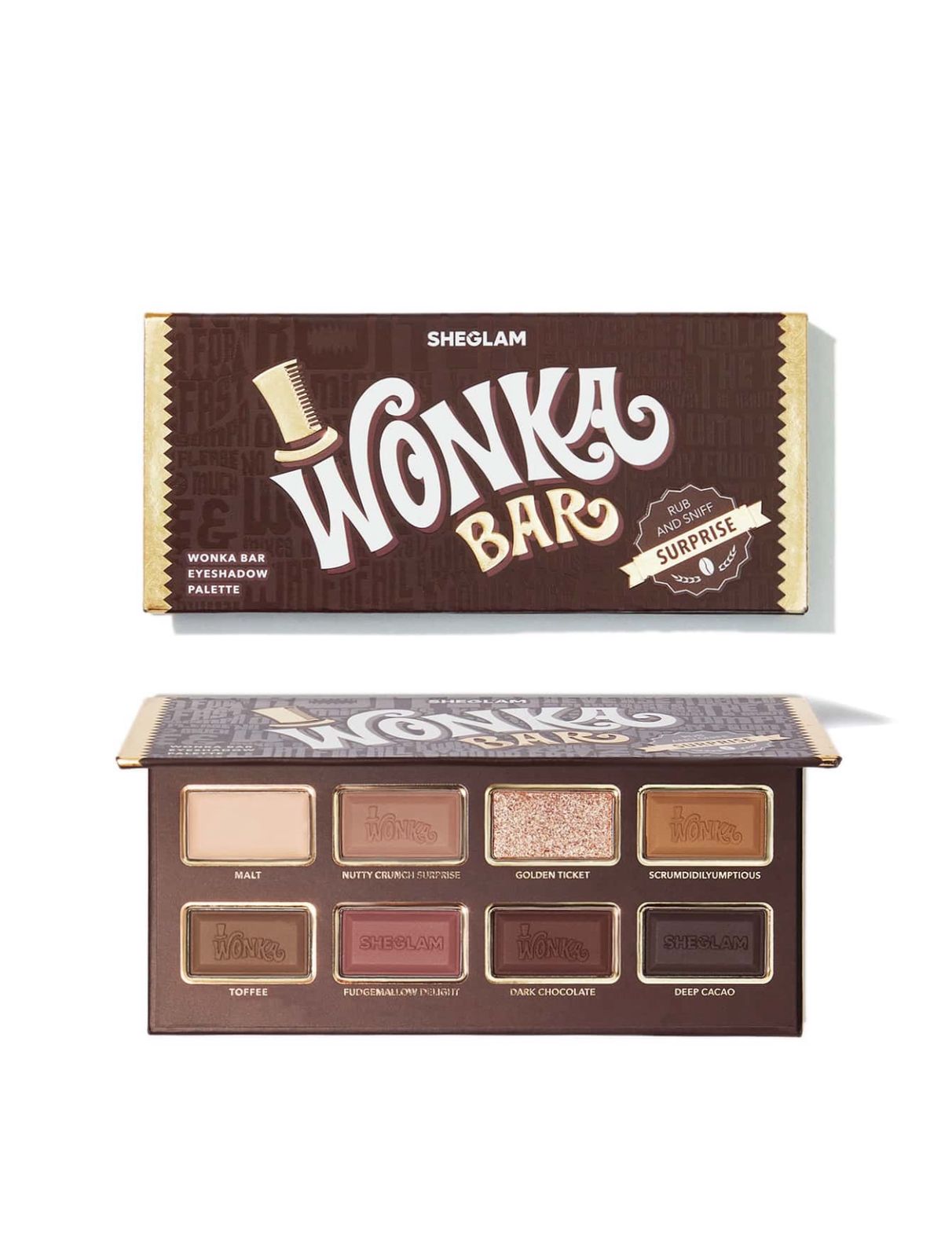 Willy wonka | SHEGLAM Bar Eyeshadow Palette Brown