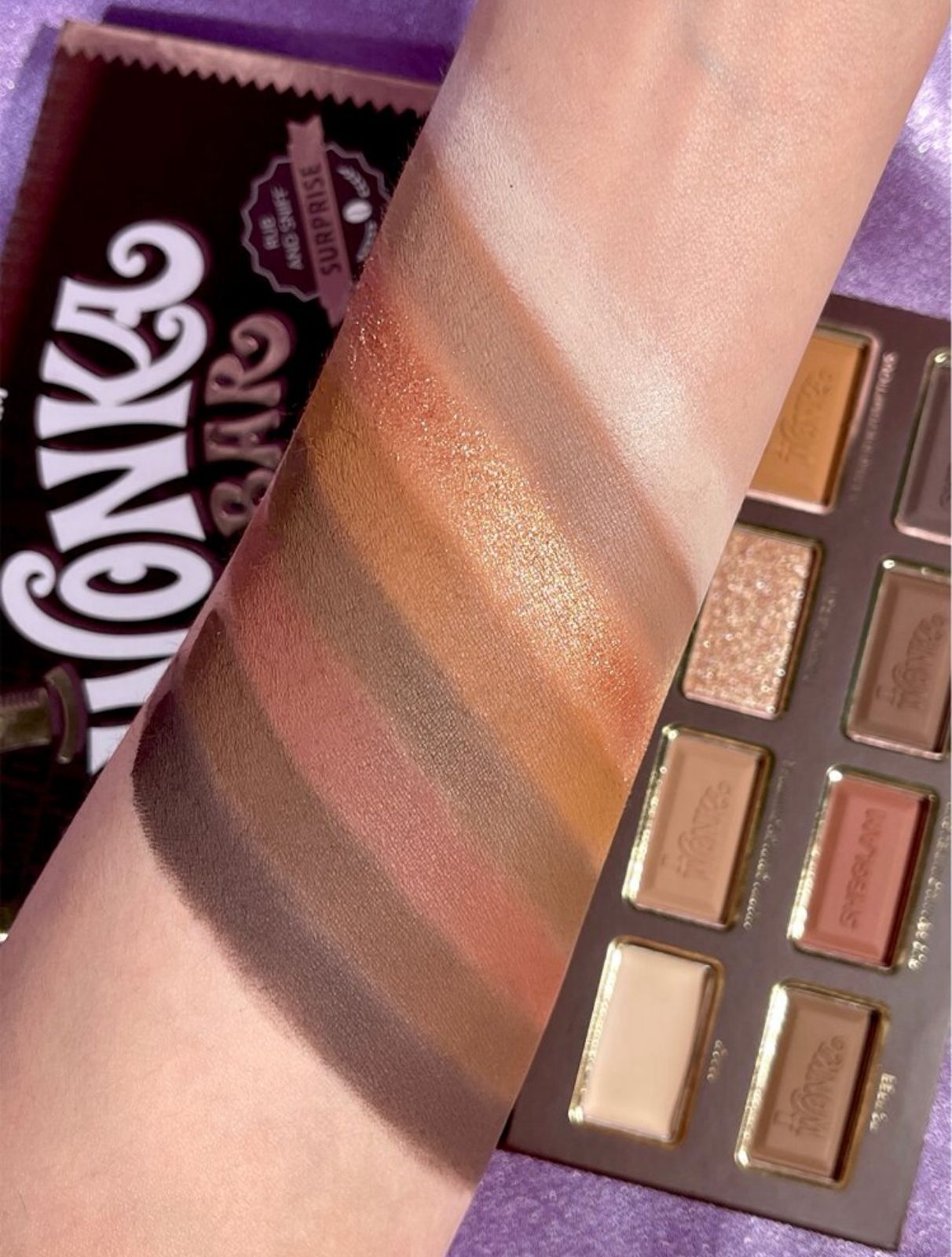 Willy wonka | SHEGLAM Bar Eyeshadow Palette Brown