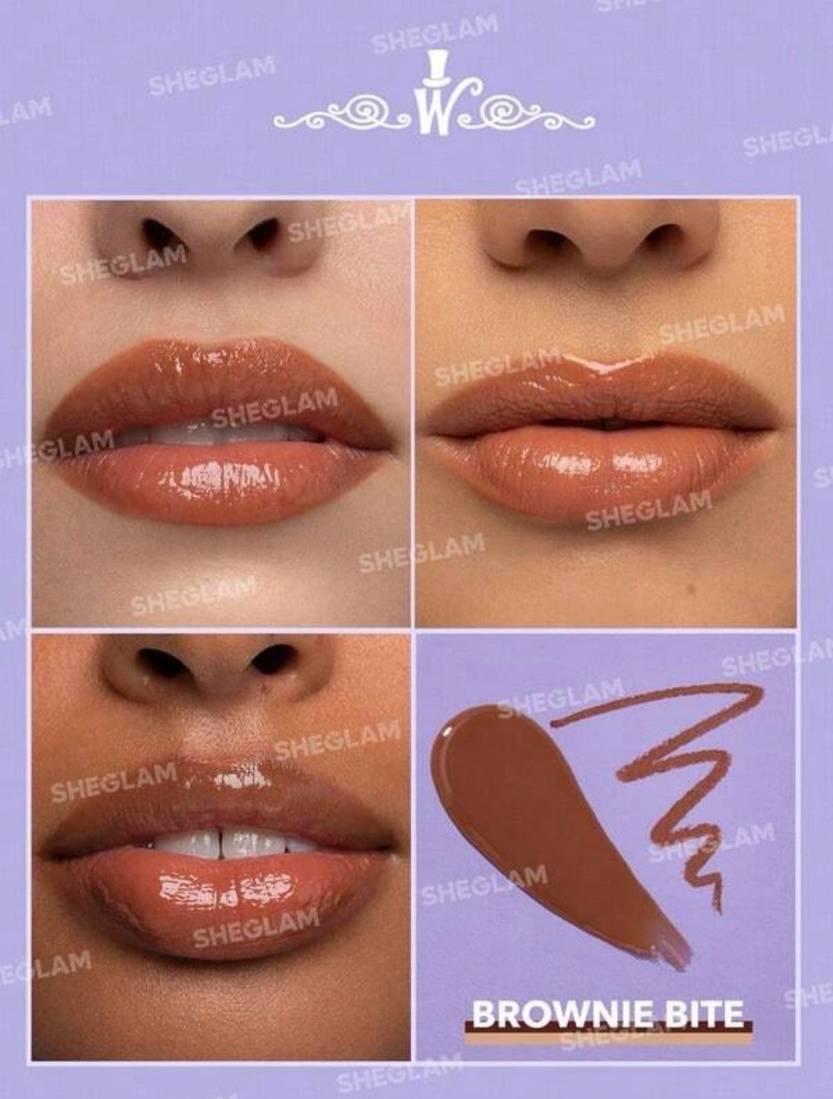 Willy wonka | SHEGLAM Cocoa Kiss Lip Duo
