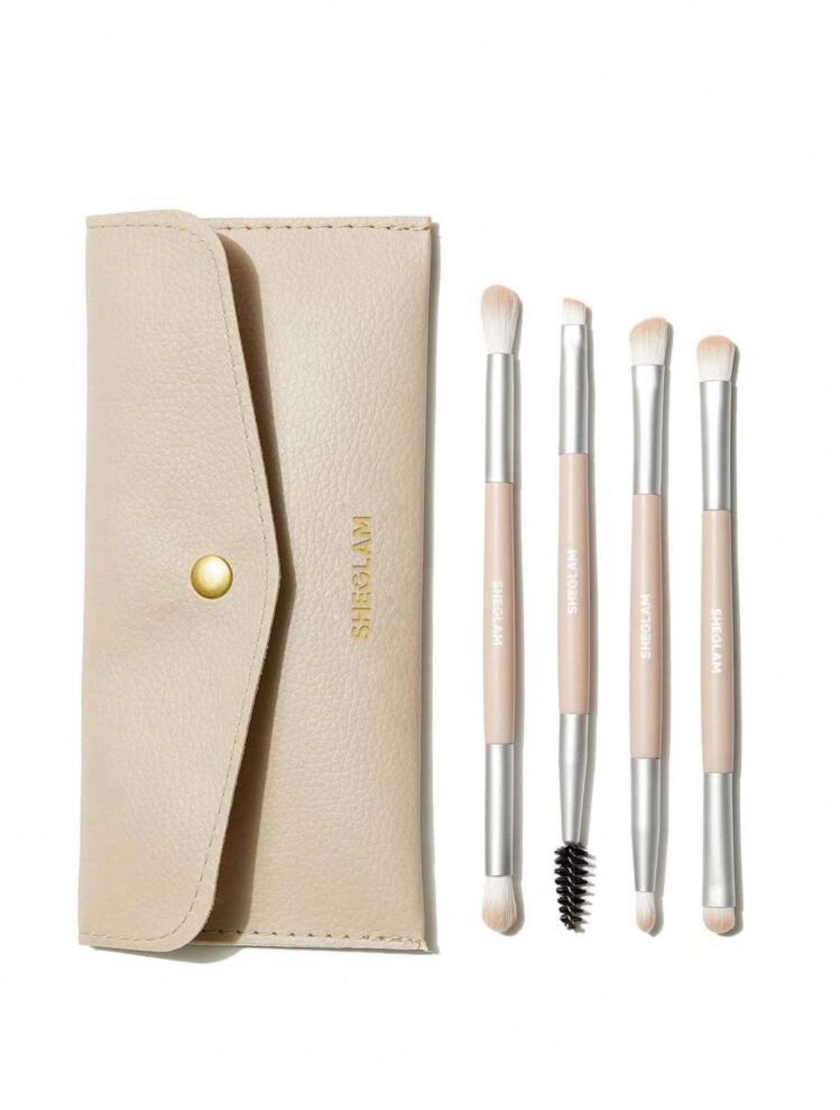 SHEGLAM Glam 101 Eye Essentials Brush Set With Bag