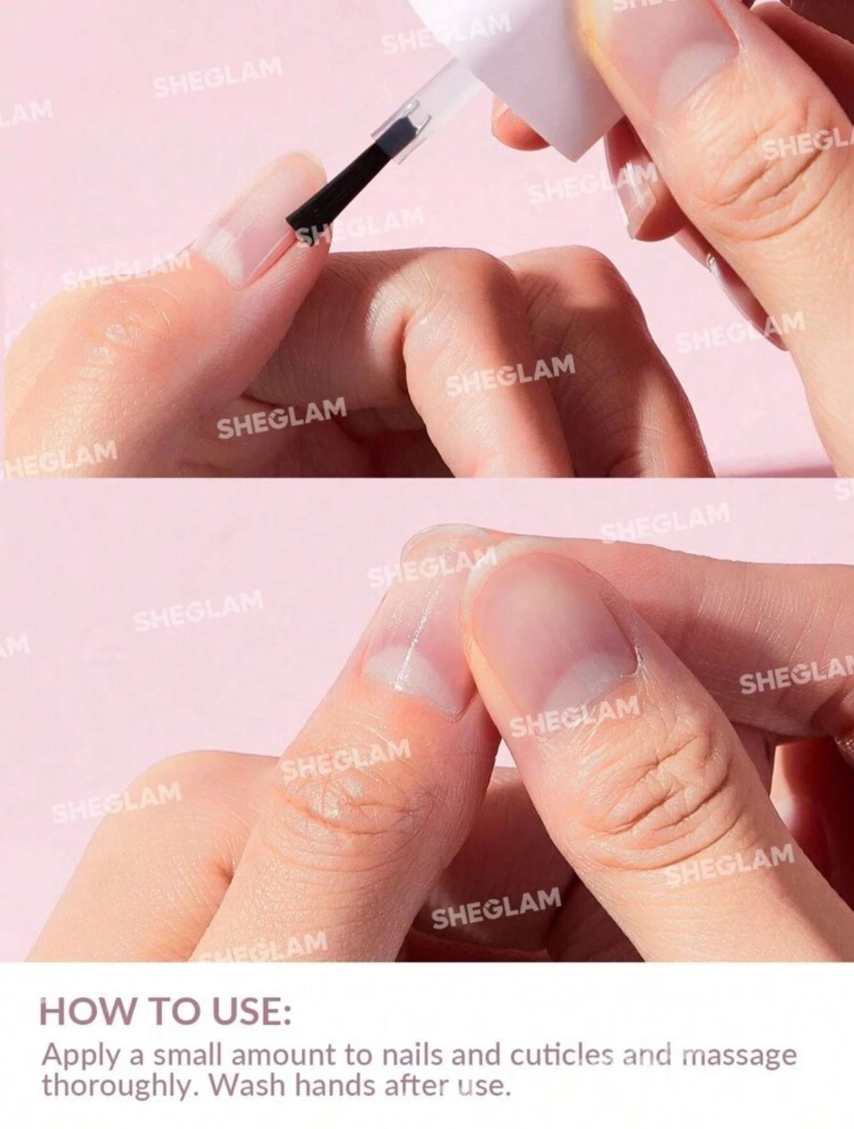 SHEGLAM Blooming Nails Cuticle Oil-Pink 8Ml