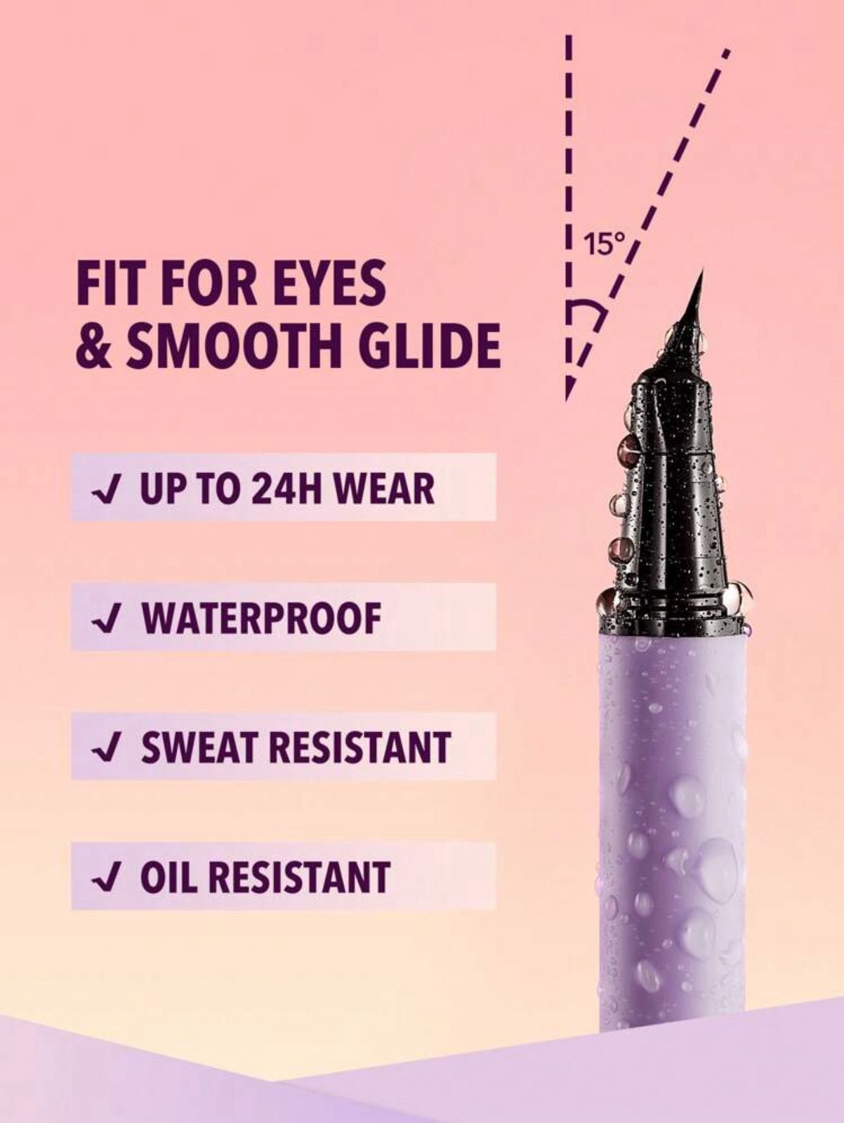 SHEGLAM Pro-Flex Angled Eyeliner Black
