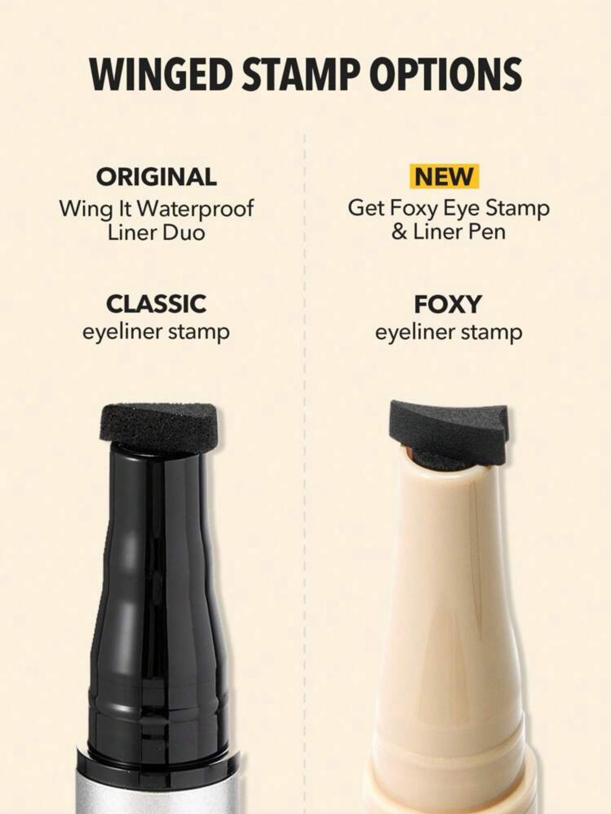 SHEGLAM Get Foxy Eye Stamp & Liner Pen 3 In 1 Waterproof Liquid Eyeliner