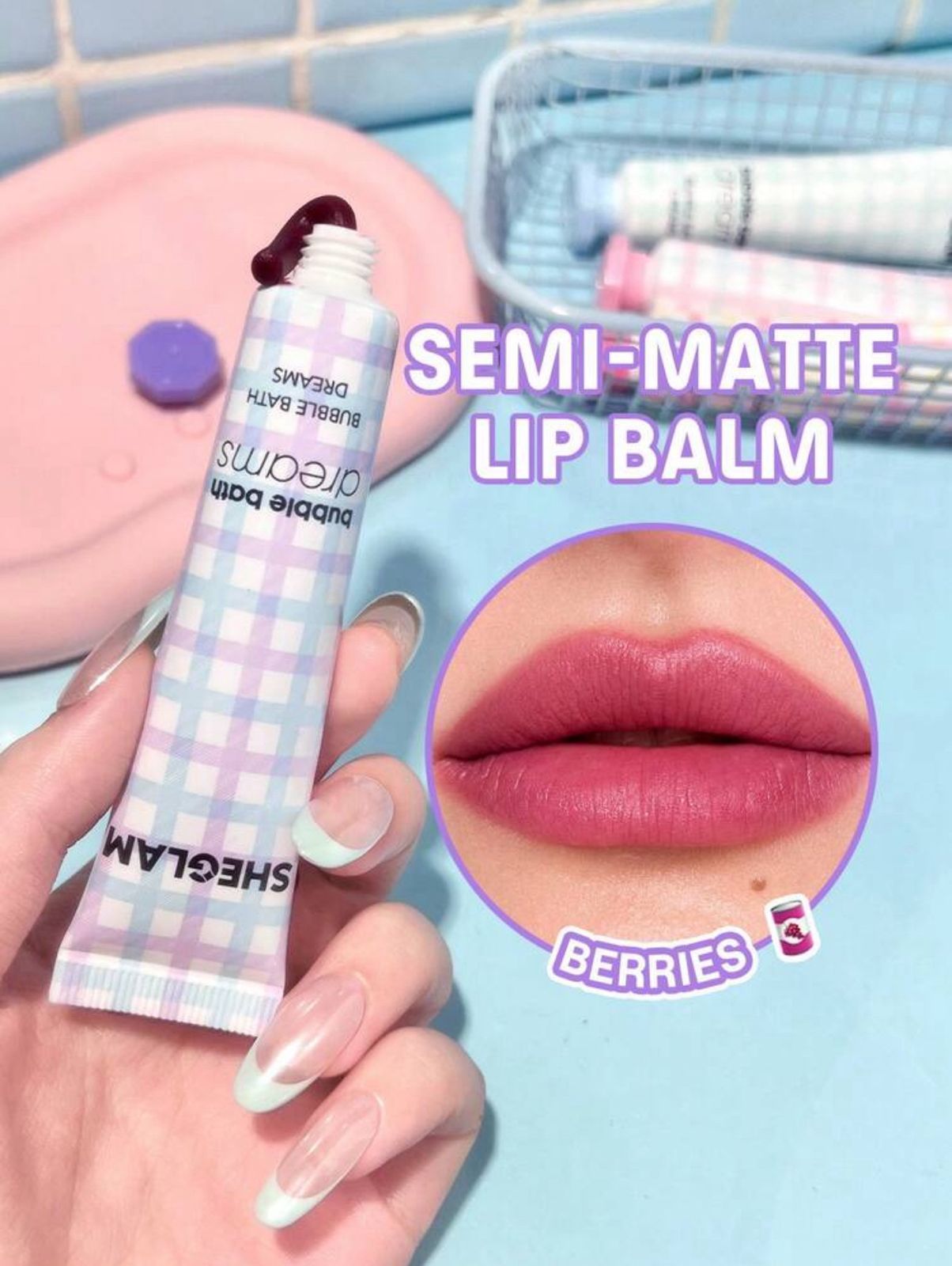 SHEGLAM Bubble Kiss Lip Balm