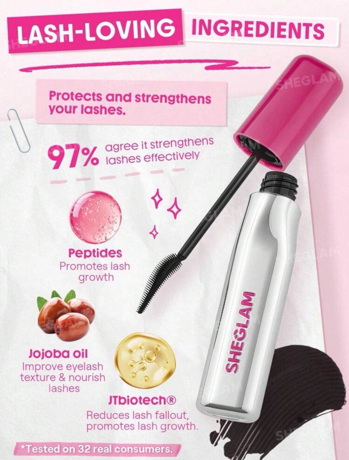 SHEGLAM Lashlighter Up & Out Mascara