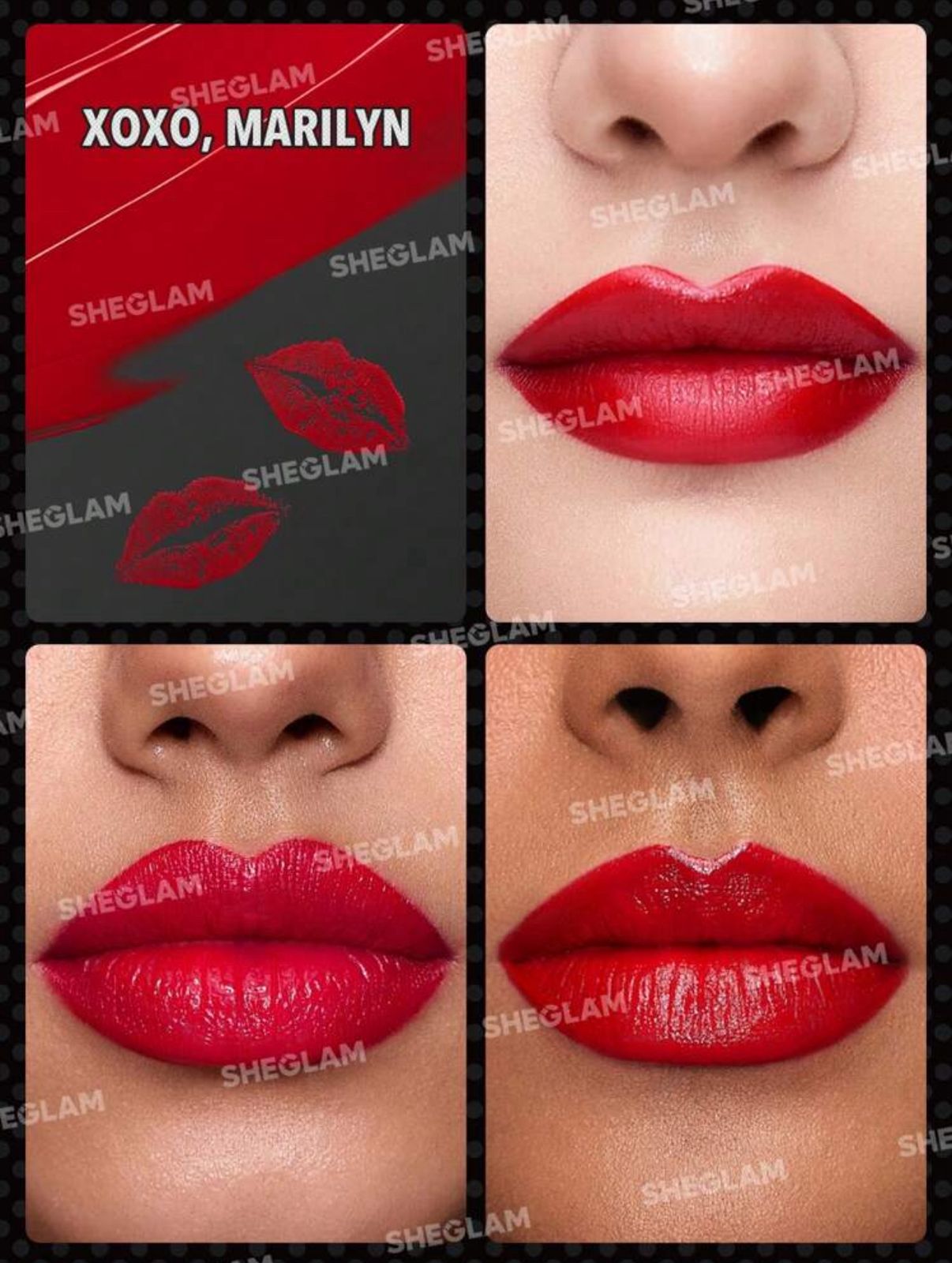 Marilyn Monroe X SHEGLAM The Icon Lipstick-Xoxo