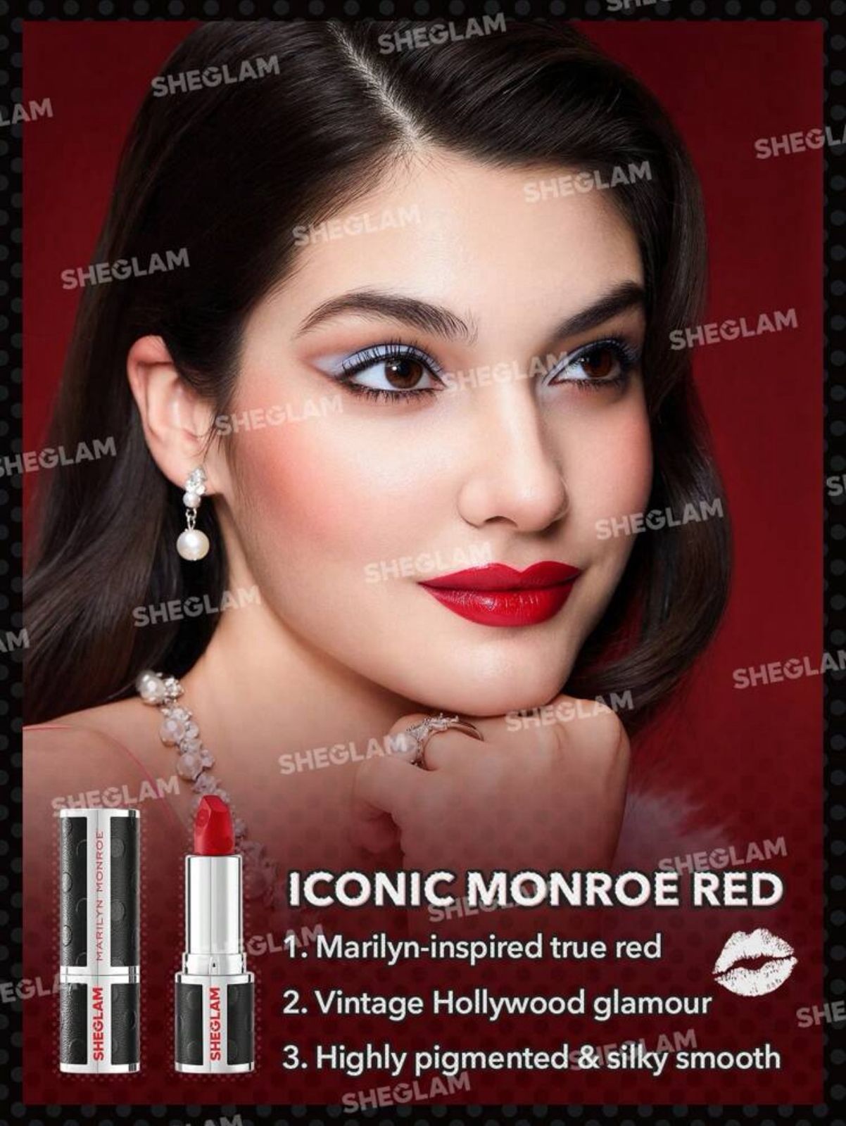 Marilyn Monroe X SHEGLAM The Icon Lipstick-Xoxo