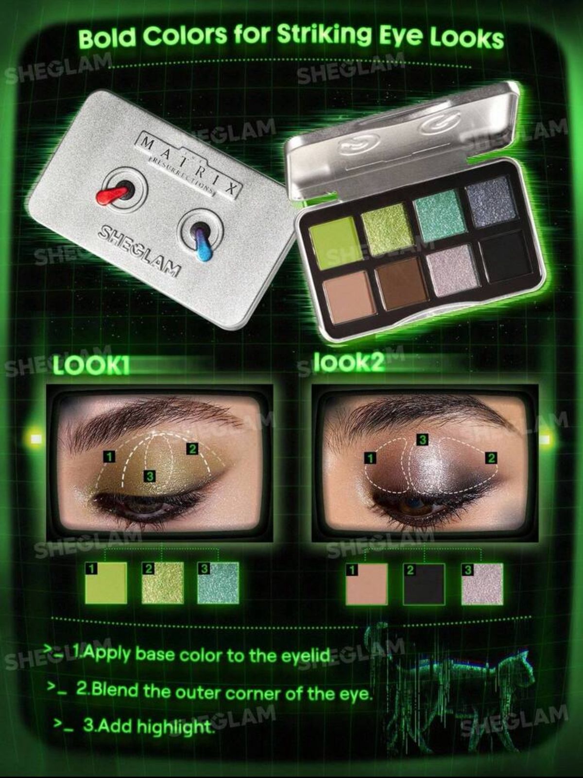 The Matrix Resurrections | SHEGLAM Prophecy Palette