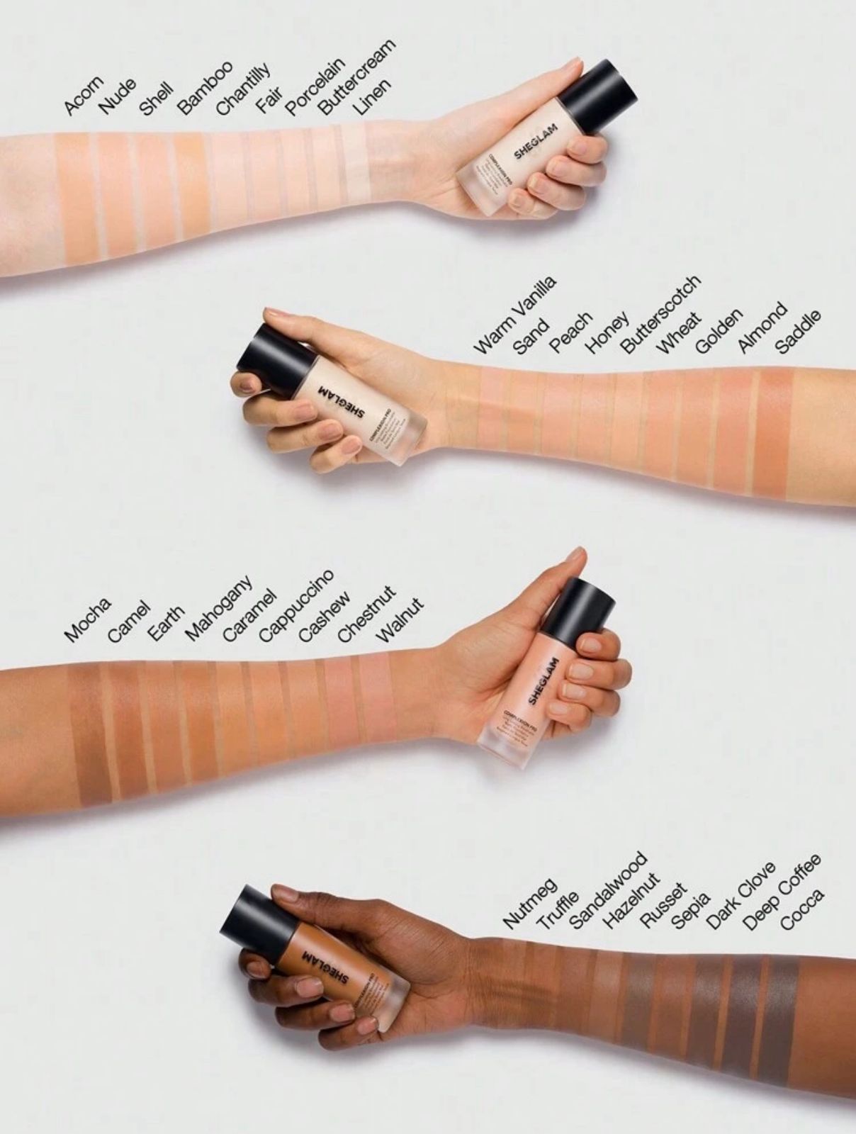 SHEGLAM Complexion Pro Long Lasting Breathable Matte Foundation Sample