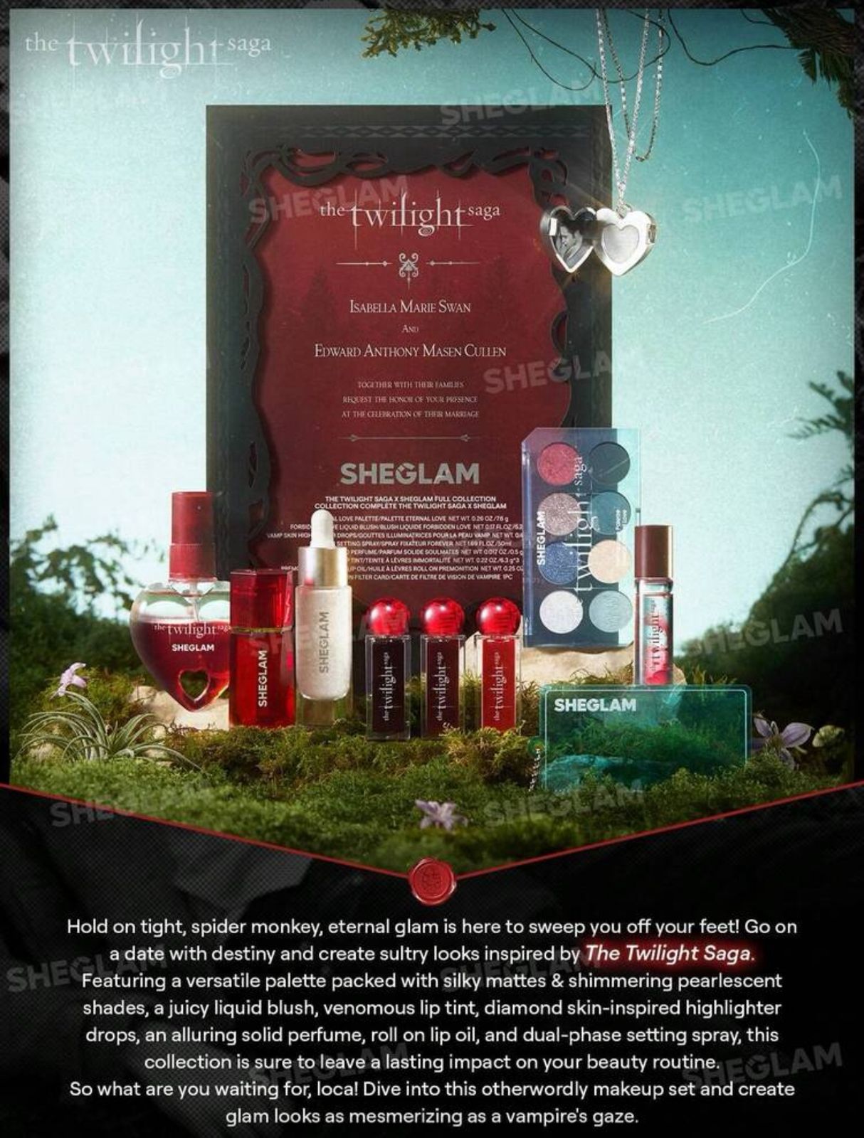 The Twilight Saga X SHEGLAM Eternal Love Palette