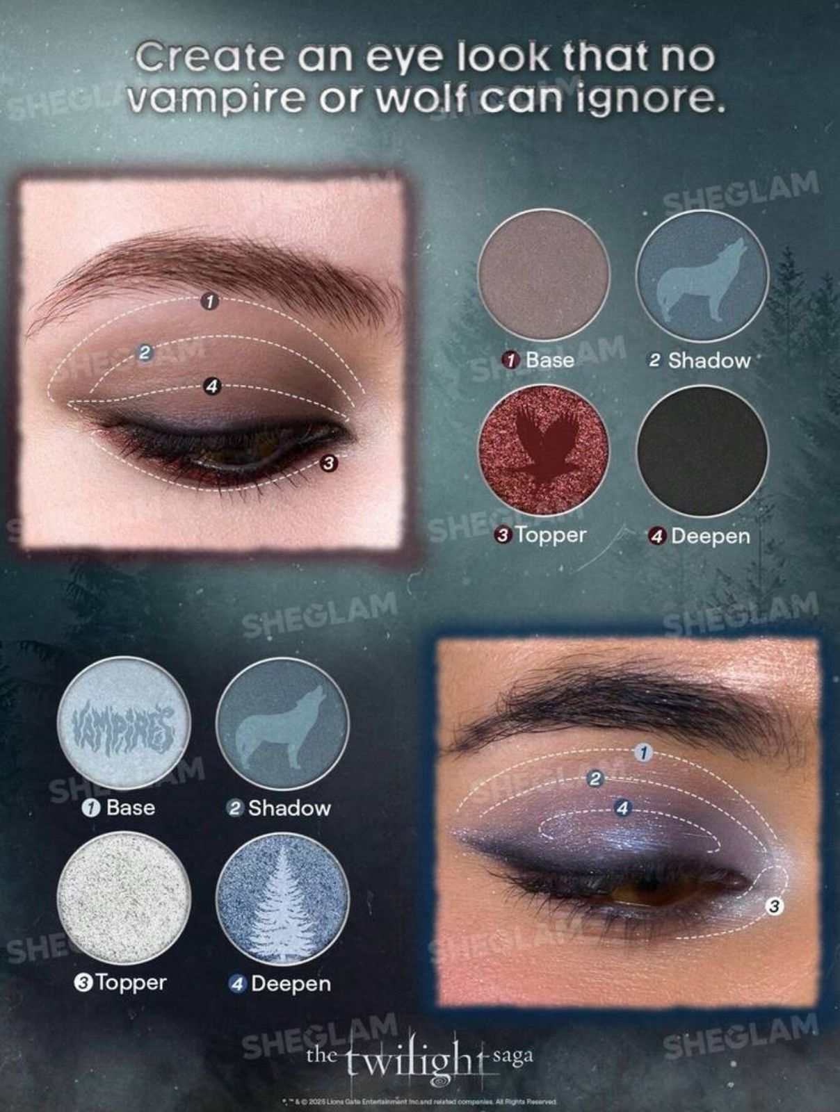 The Twilight Saga X SHEGLAM Eternal Love Palette