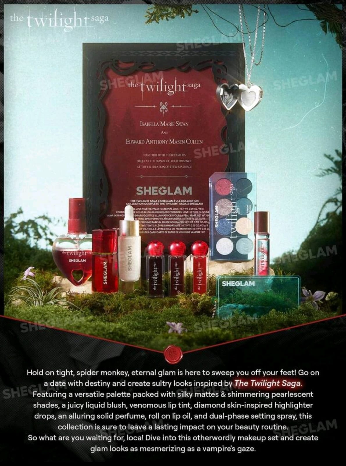 The Twilight Saga X SHEGLAM Immortality Lip Tint