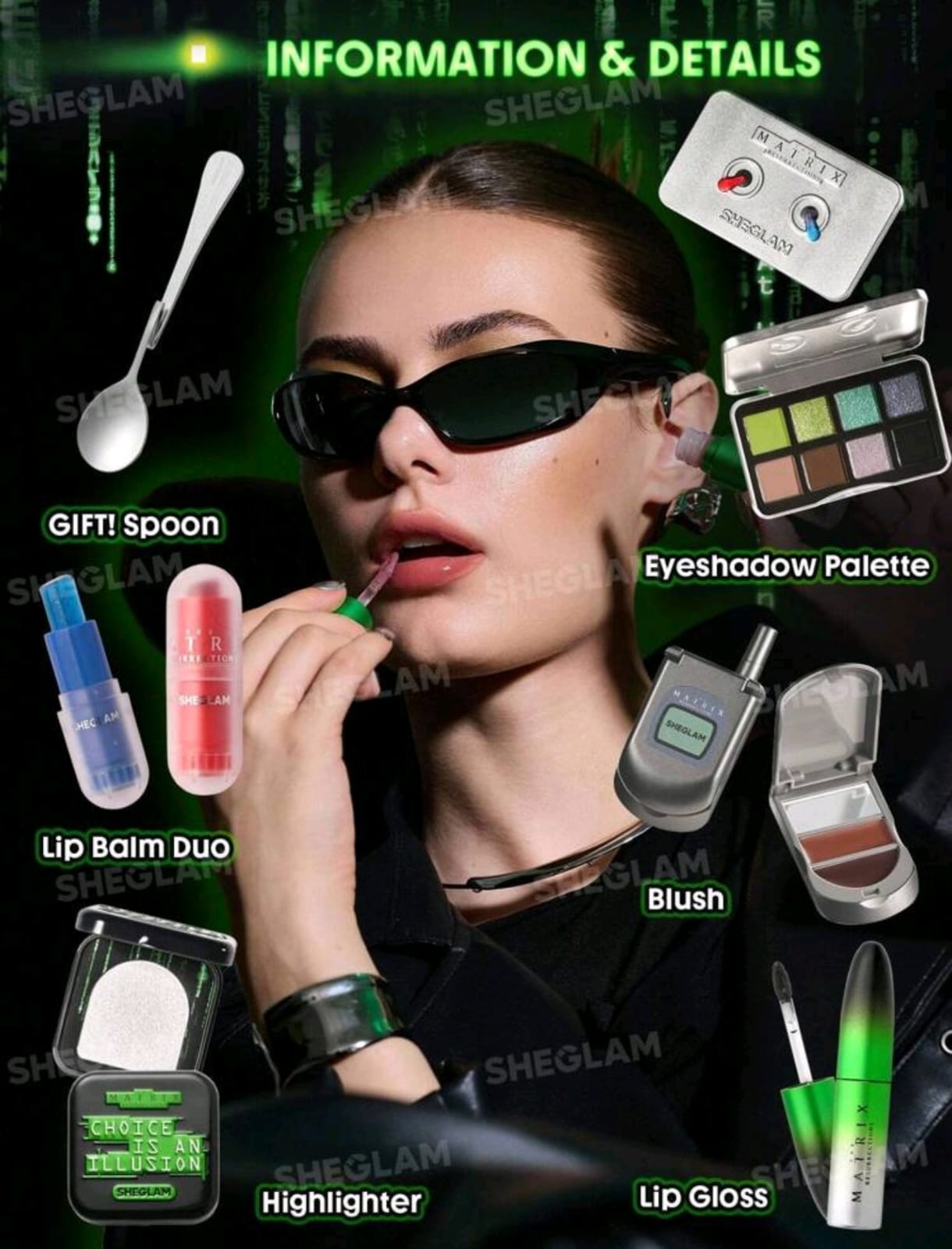 The Matrix Resurrections | SHEGLAM Full Collection Set