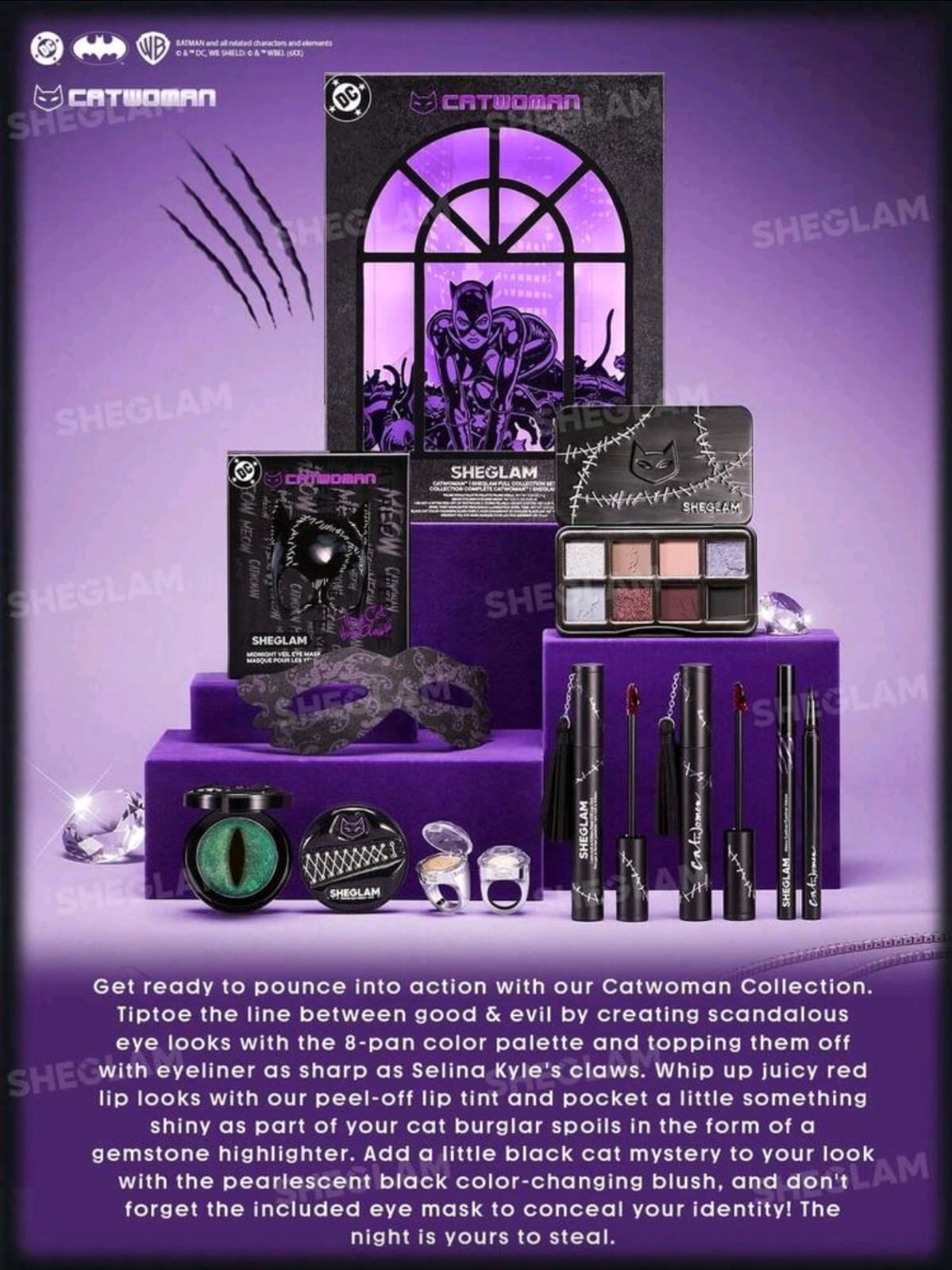 CATWOMAN™ | SHEGLAM Black Cat Color-Changing Blush