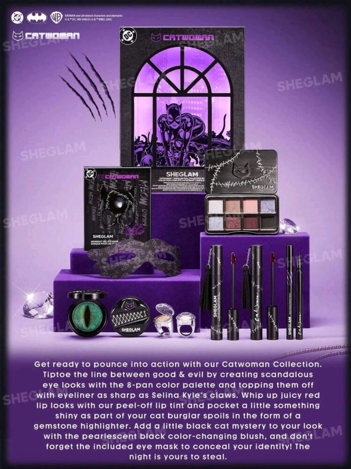 CATWOMAN™ | SHEGLAM I Am Not A Kitten Peel-Off Lip Tint