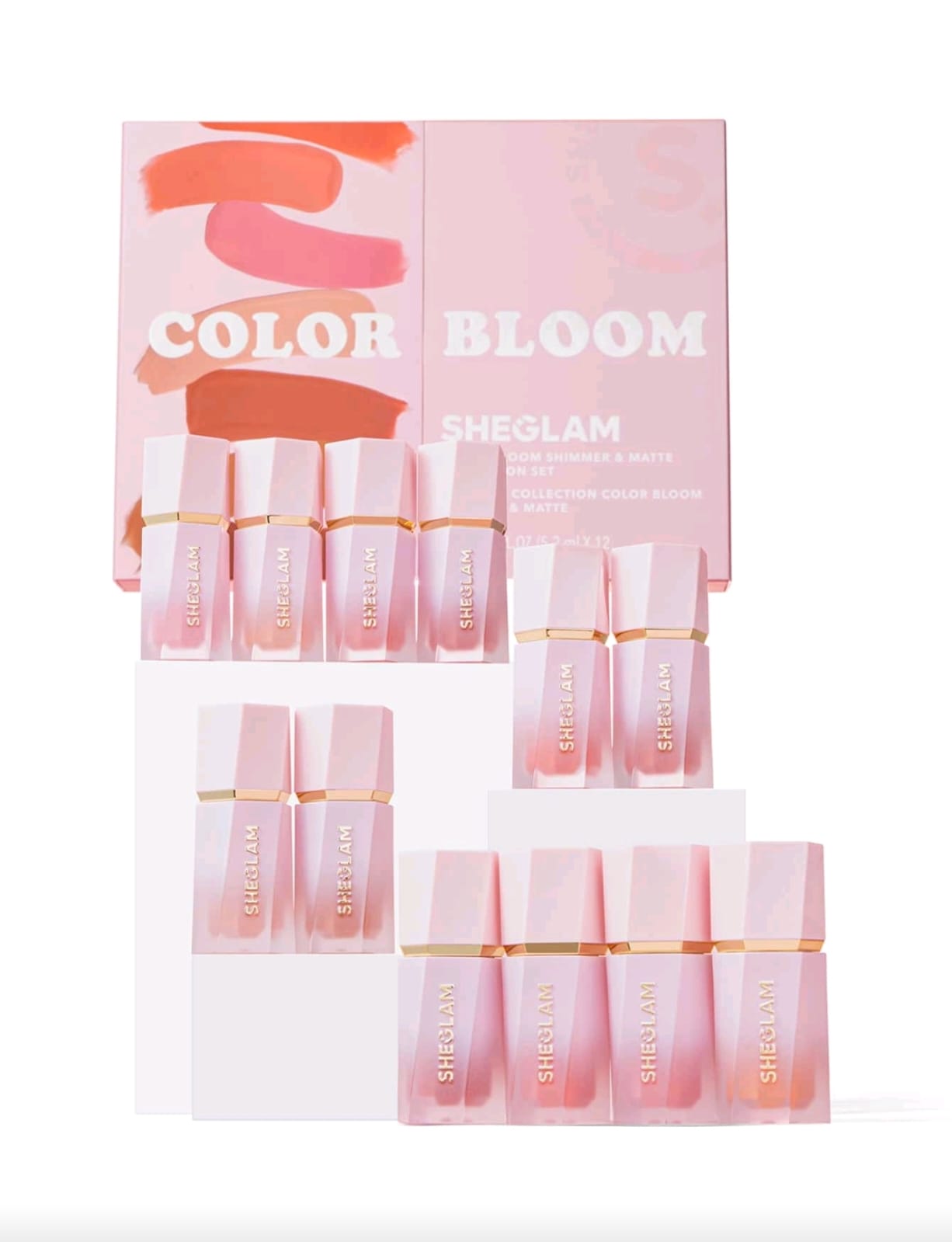 SHEGLAM Color Bloom Shimmer & Matte Collection Blush Set