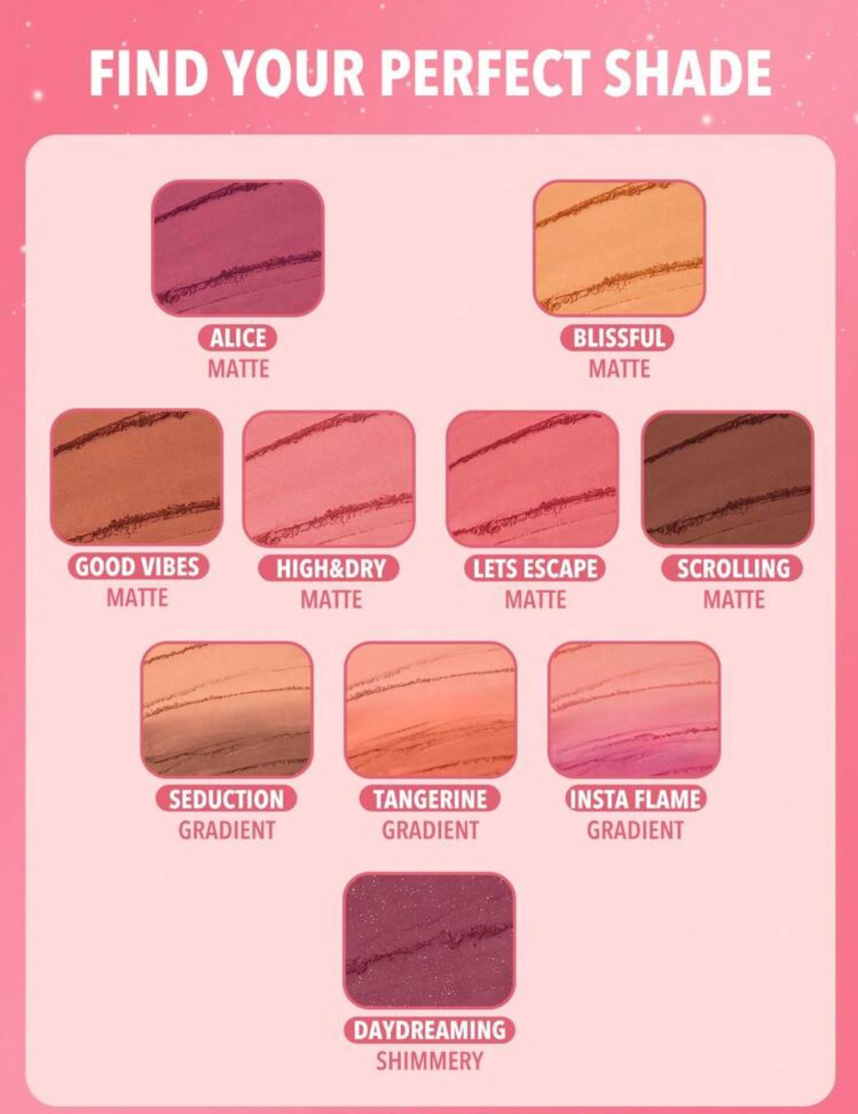 SHEGLAM Divine Flush Matte Blush