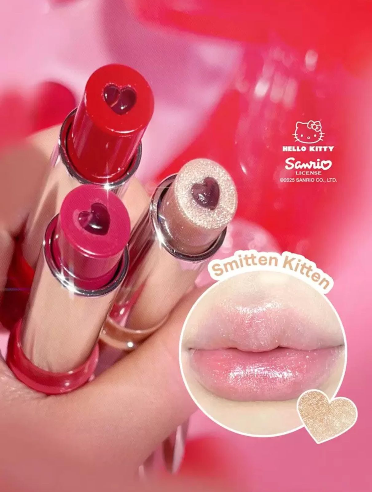 Hello Kitty|SHEGLAM Be My Baby Hydrating Lipstick
