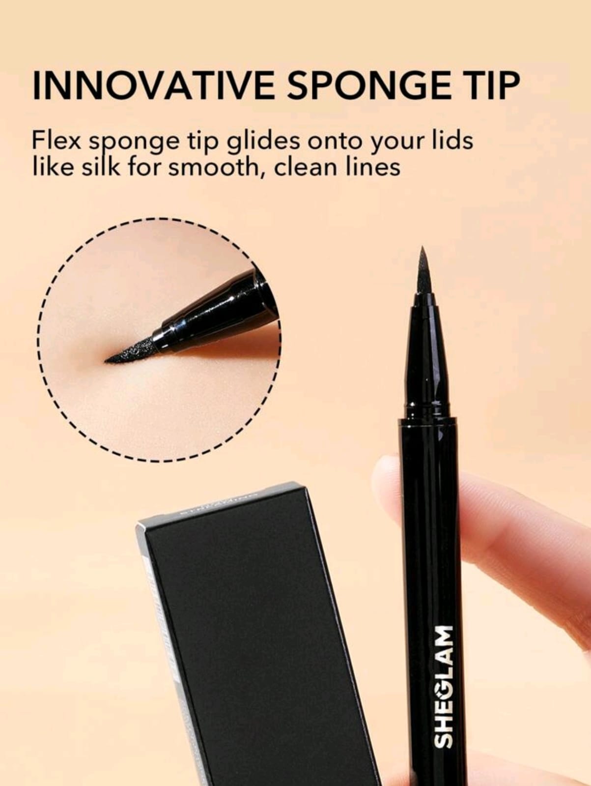 SHEGLAM Eye Affinity Waterproof Eyeliner Sweat-Proof Matte Eyeliner