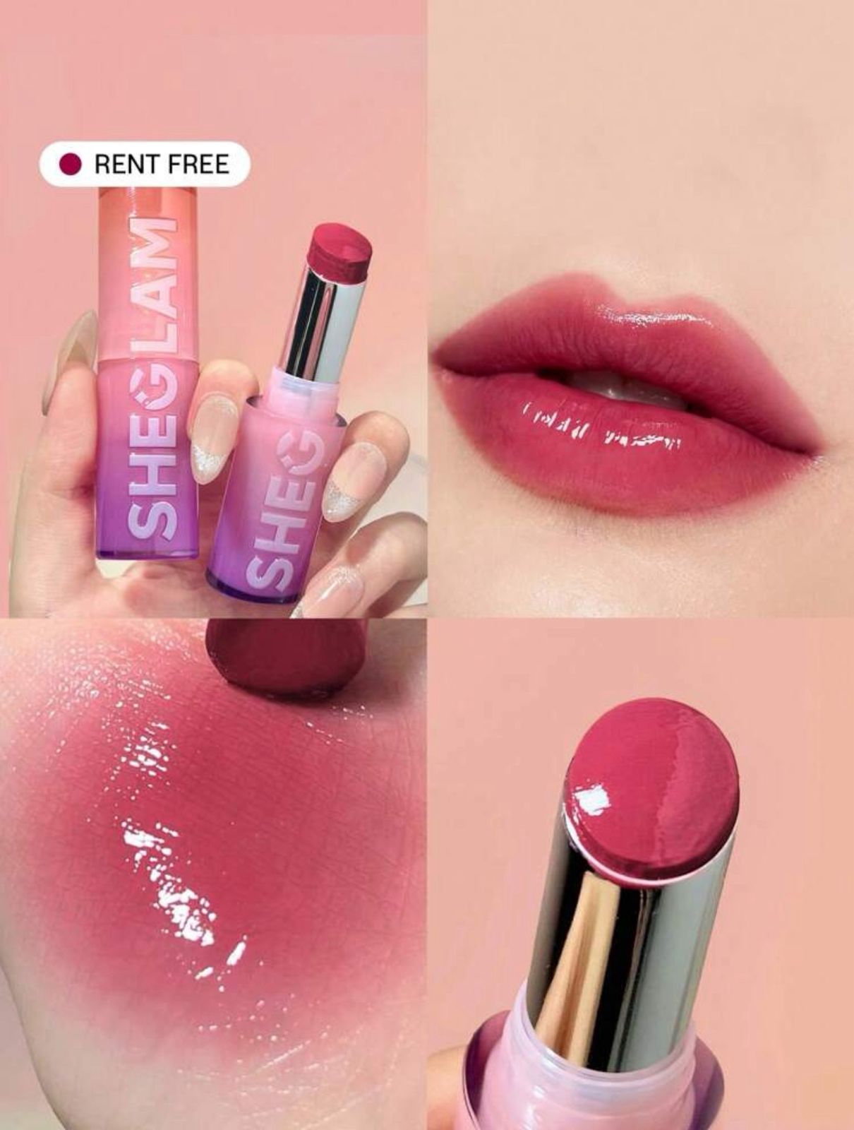 SHEGLAM Mirror Kiss High-Shine Lipstick