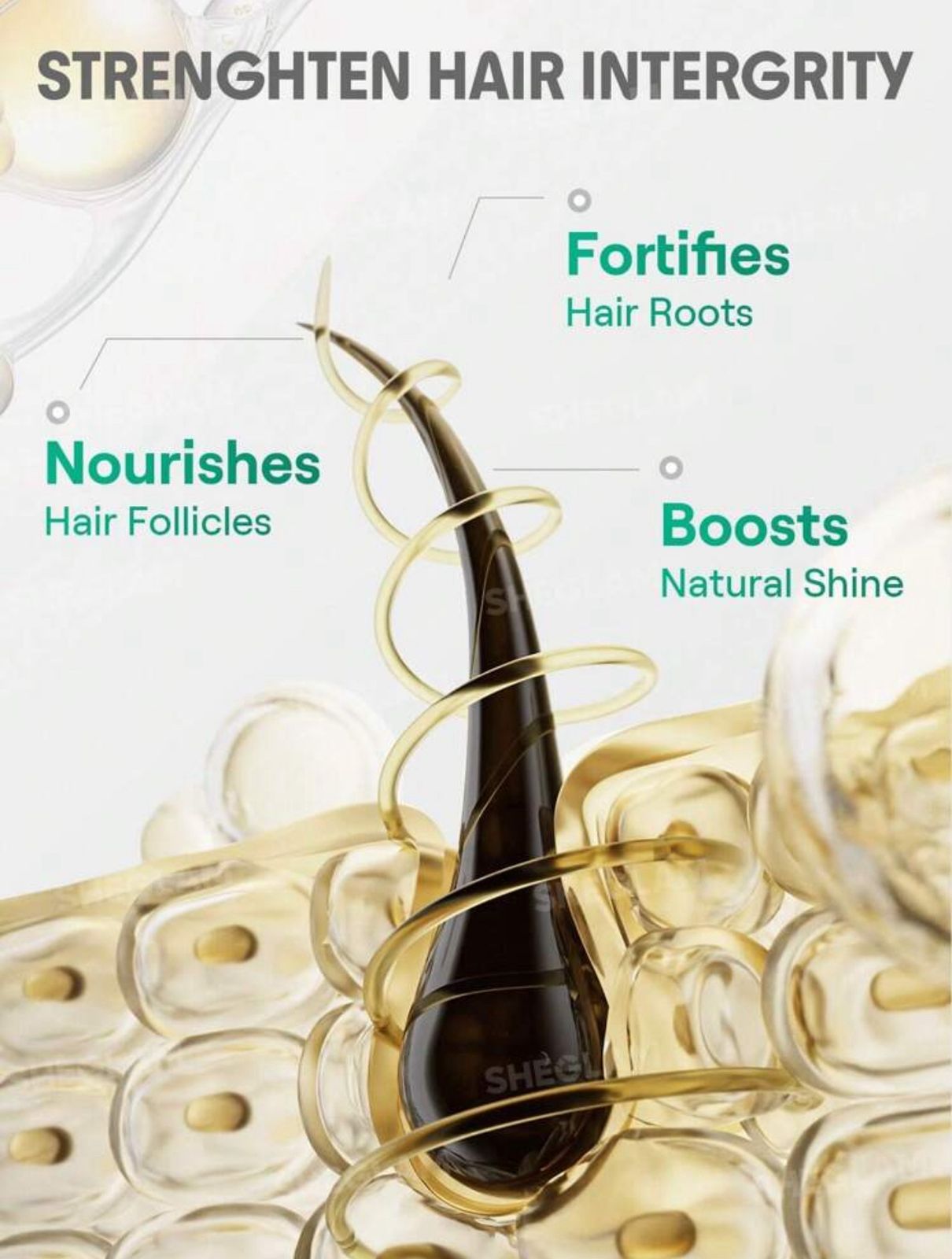 SHEGLAM HAIR Hair & Scalp Oil-15ml/0.5 Fl Oz