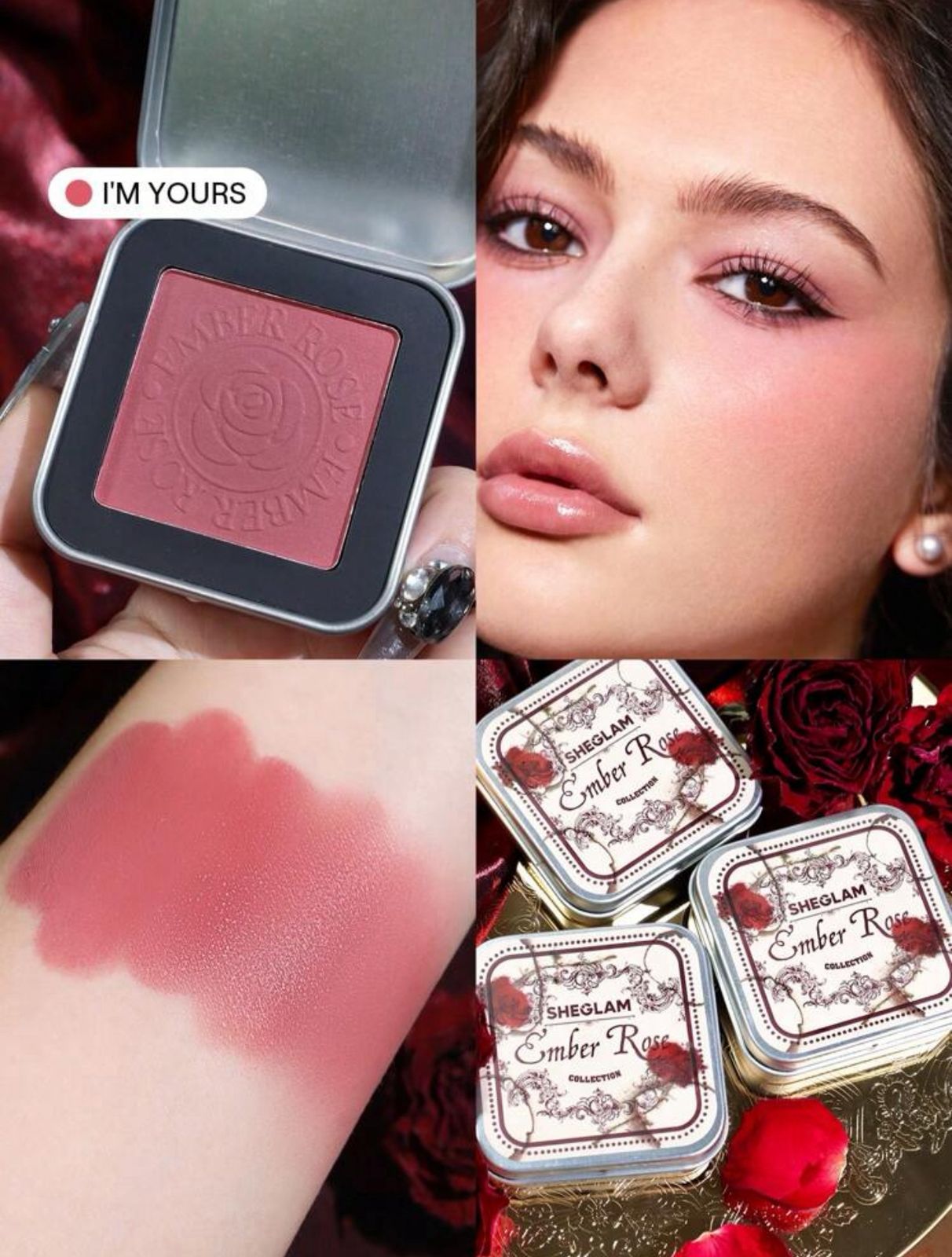 SHEGLAM Ember Rose Eternal Flame Cream Blush