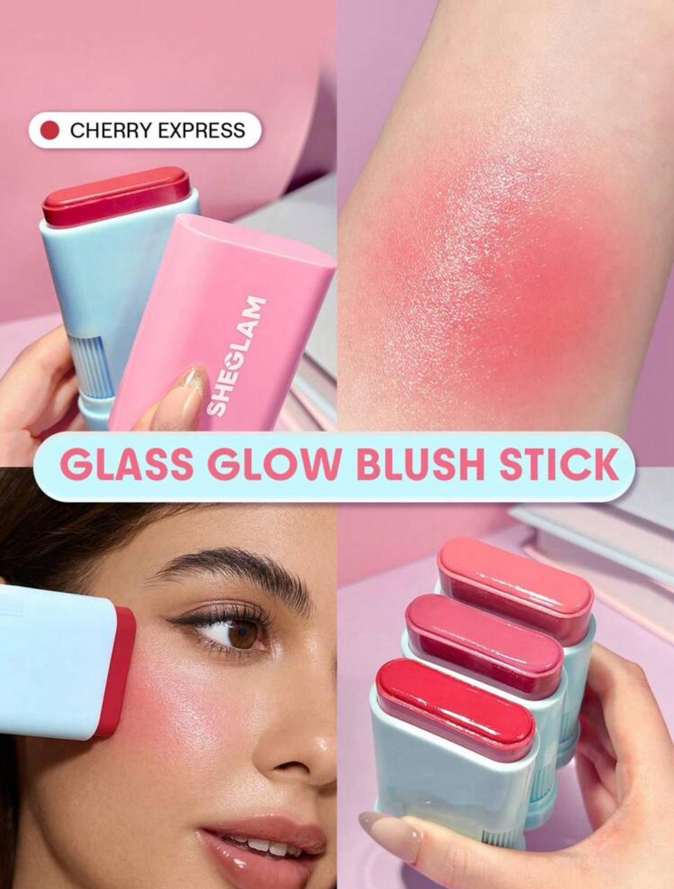 SHEGLAM Glass Glow Blush Stick