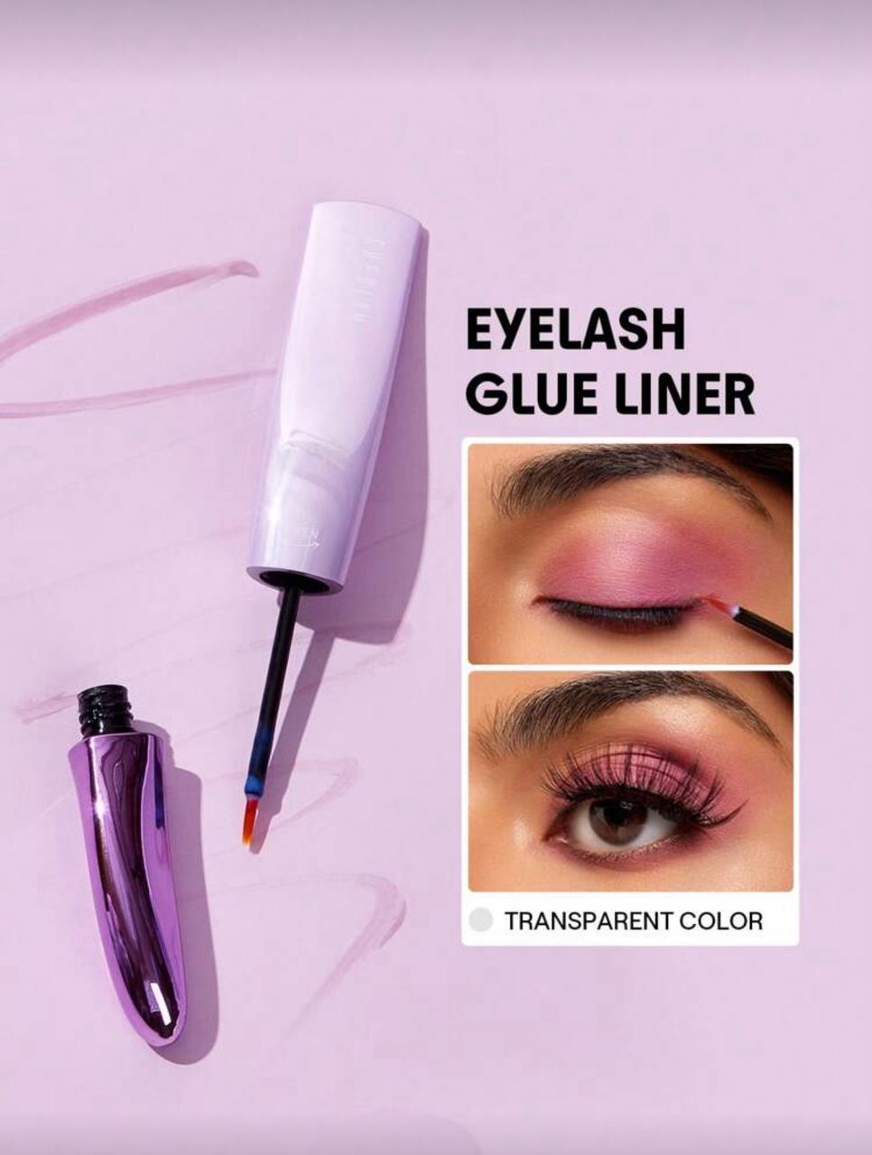 قلم تحديد العيون السائل المقاوم للماء 2 في 1 من SHEGLAM All Eyes On You - أسود