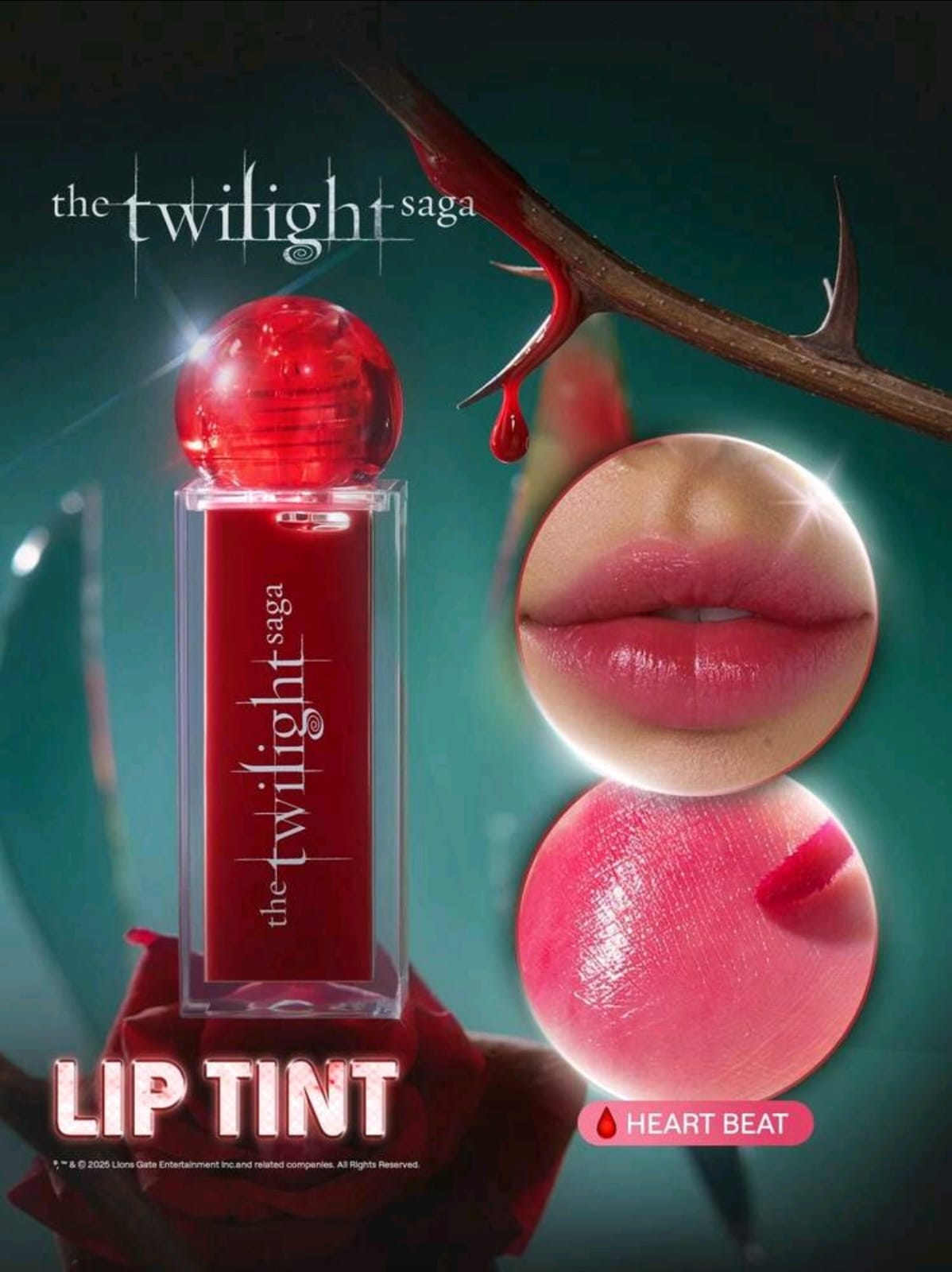 The Twilight Saga X SHEGLAM Immortality Lip Tint