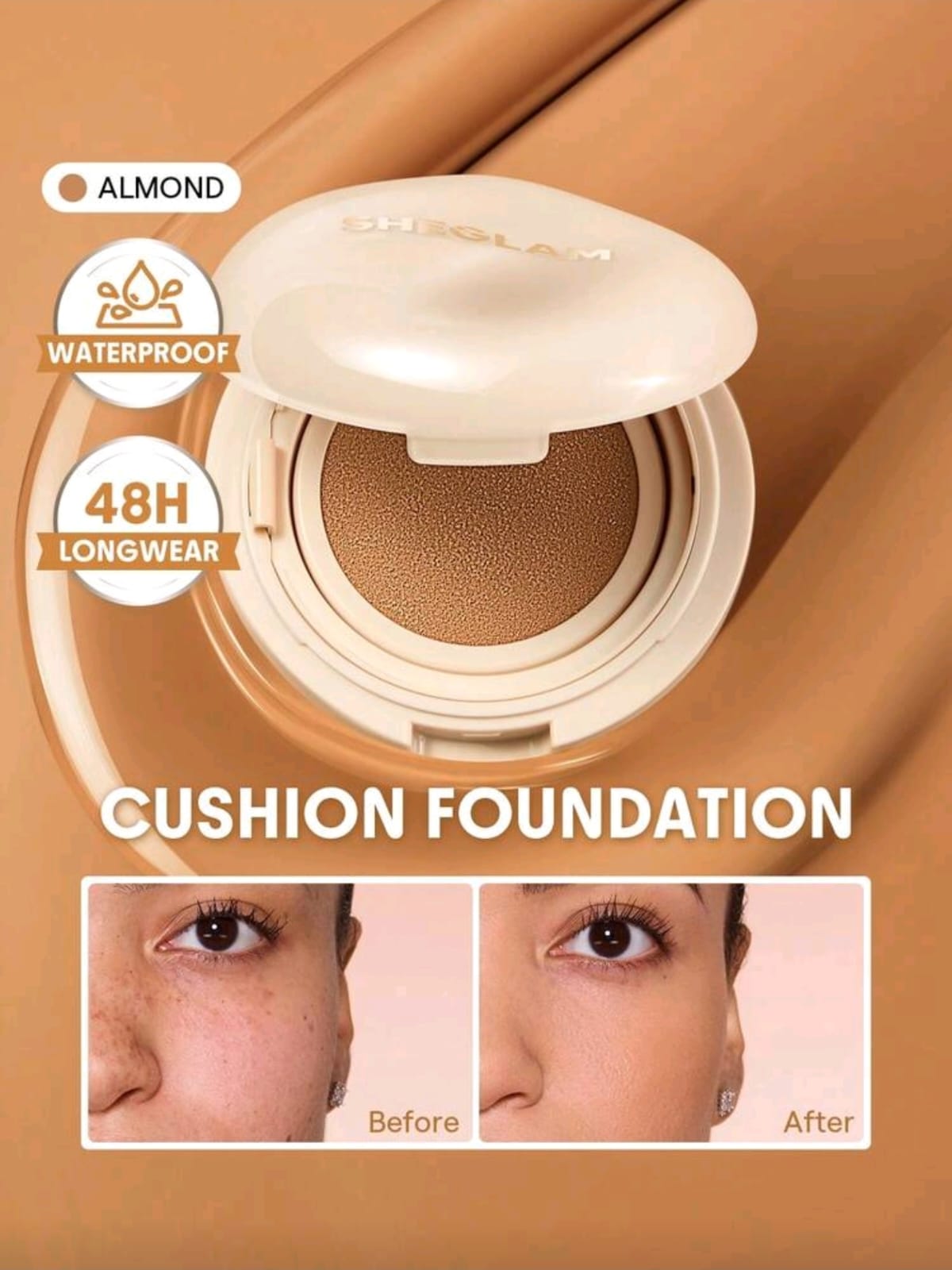 SHEGLAM Lock & Go Long-Lasting Cushion Foundation