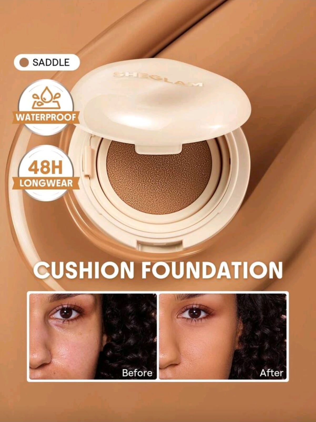 SHEGLAM Lock & Go Long-Lasting Cushion Foundation