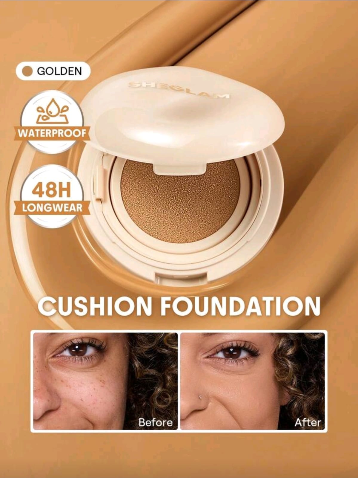 SHEGLAM Lock & Go Long-Lasting Cushion Foundation