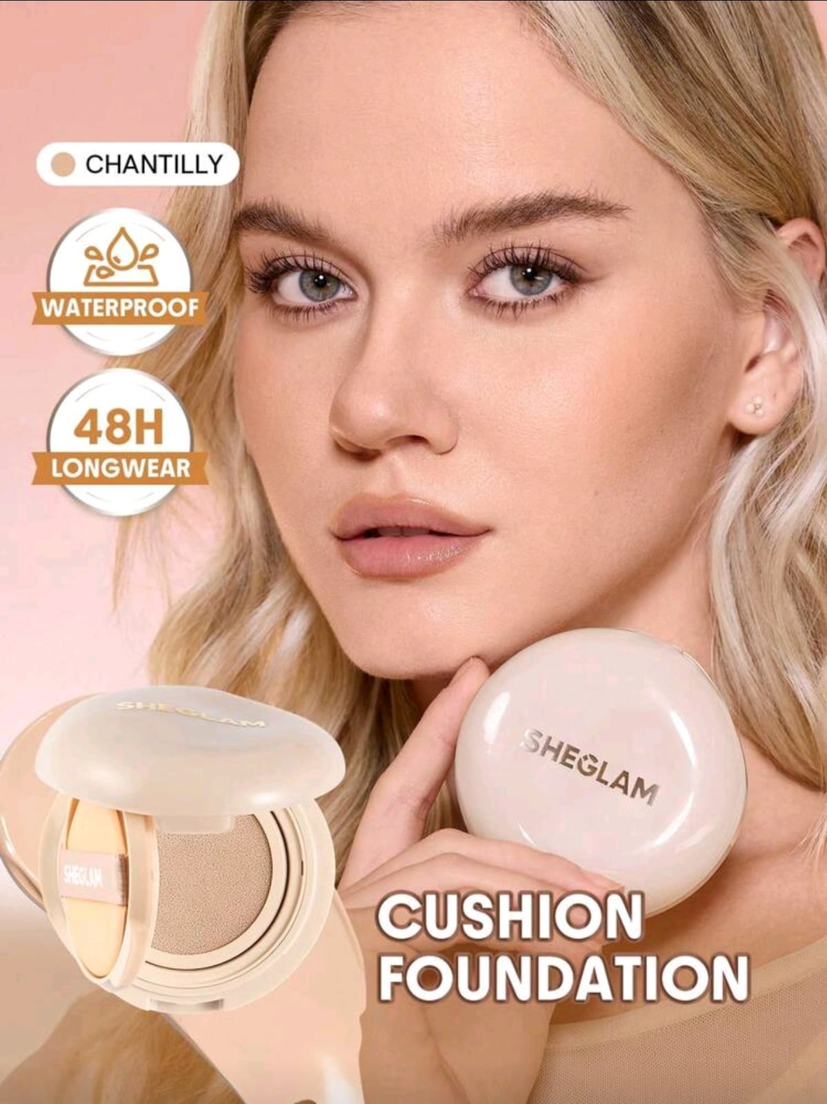 SHEGLAM Lock & Go Long-Lasting Cushion Foundation