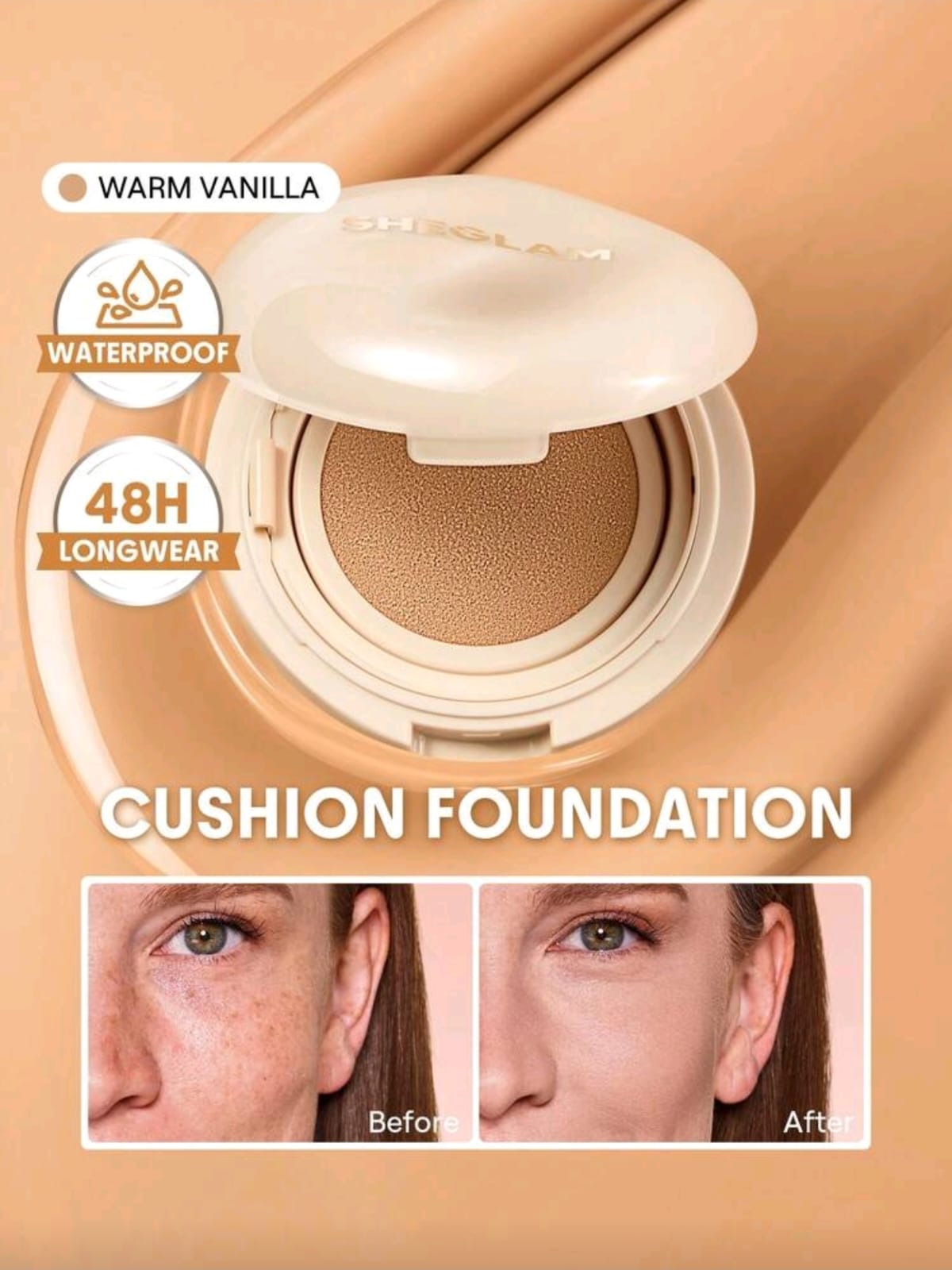 SHEGLAM Lock & Go Long-Lasting Cushion Foundation