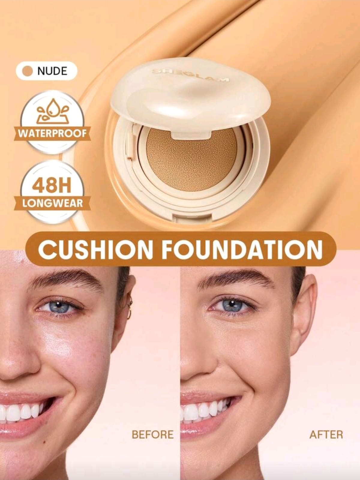 SHEGLAM Lock & Go Long-Lasting Cushion Foundation