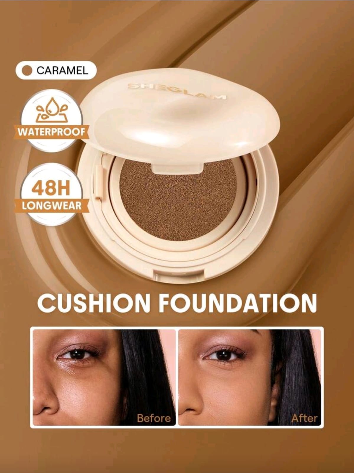 SHEGLAM Lock & Go Long-Lasting Cushion Foundation