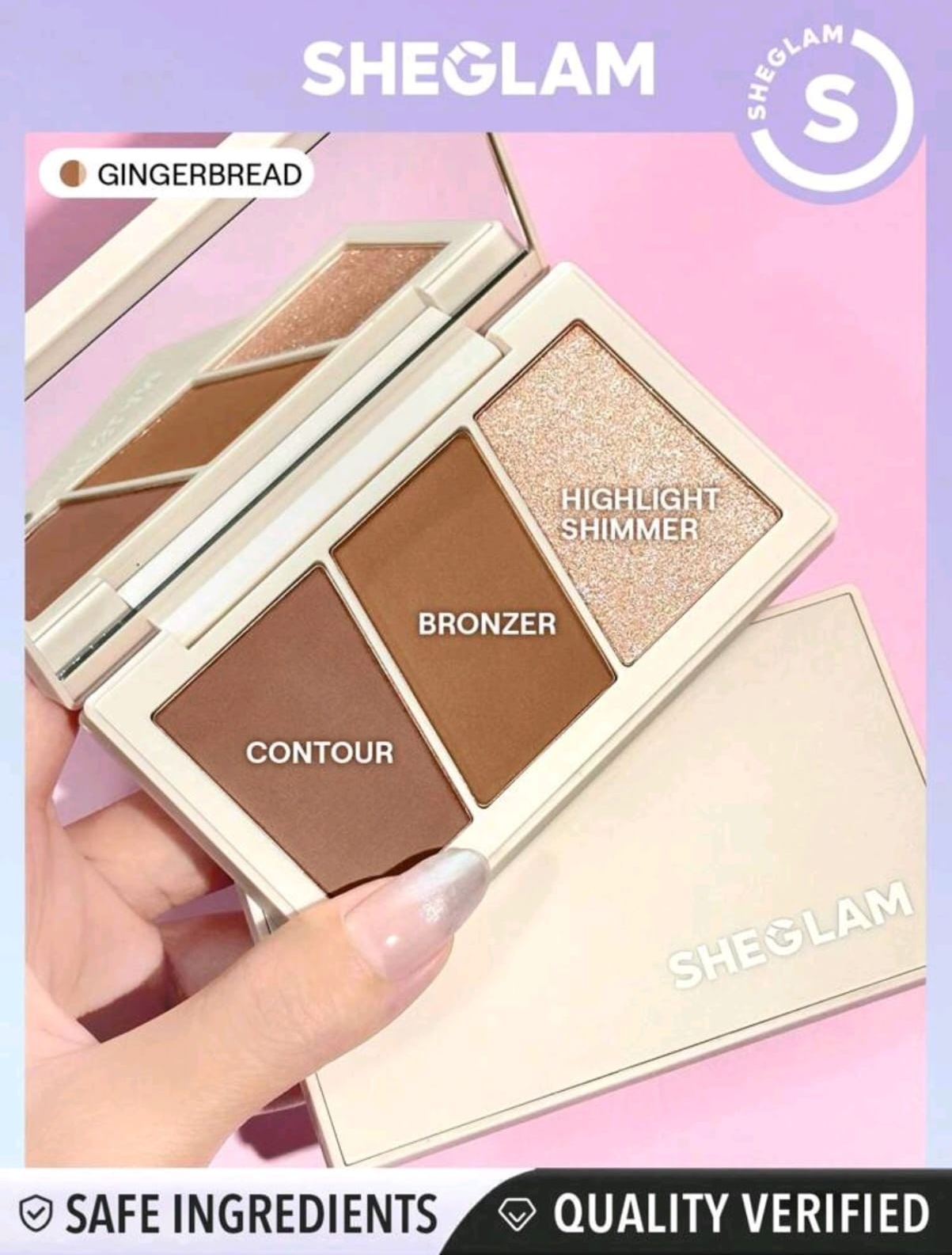 SHEGLAM Trio Hero Face Palette