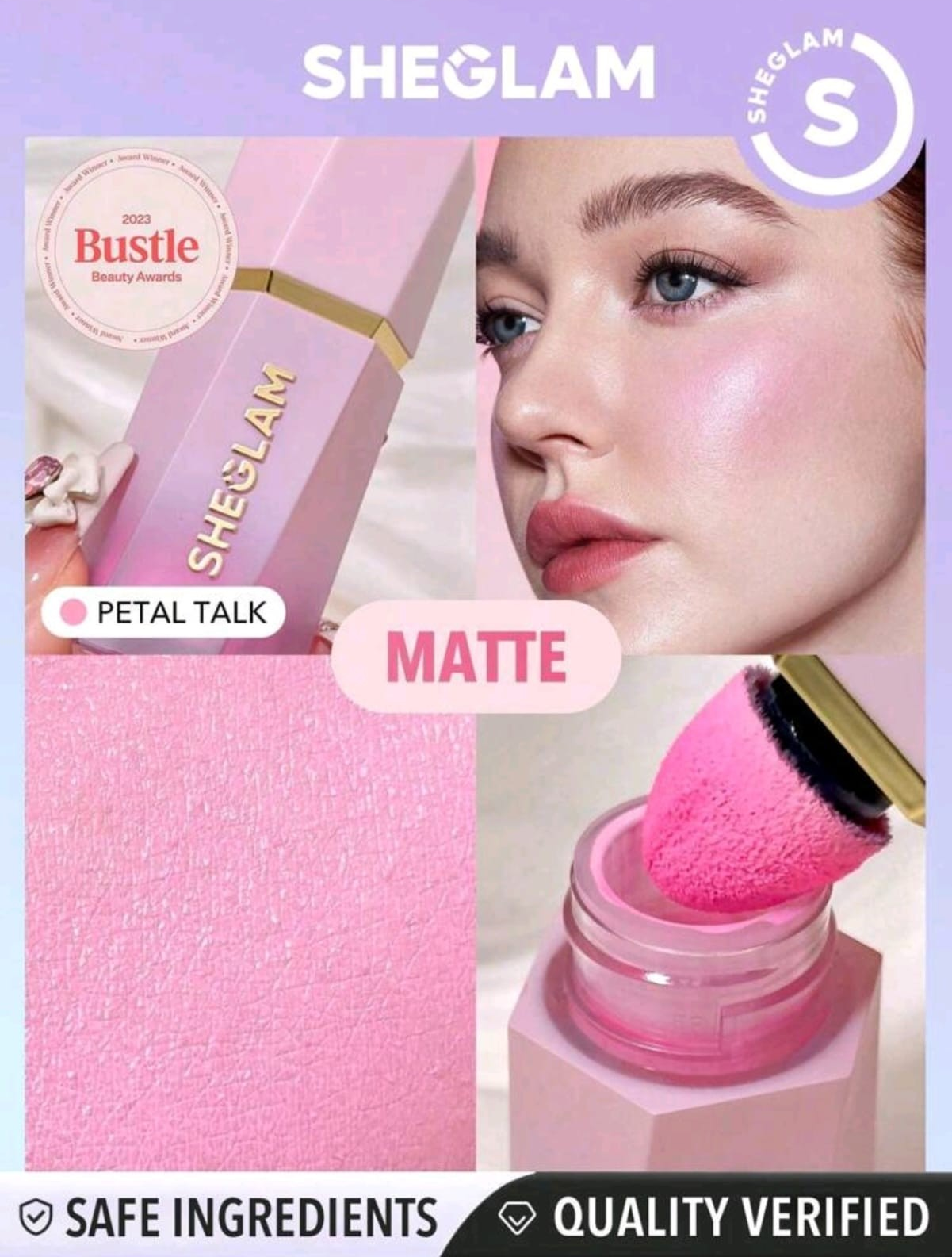 SHEGLAM Color Bloom Liquid Blush Matte Finish
