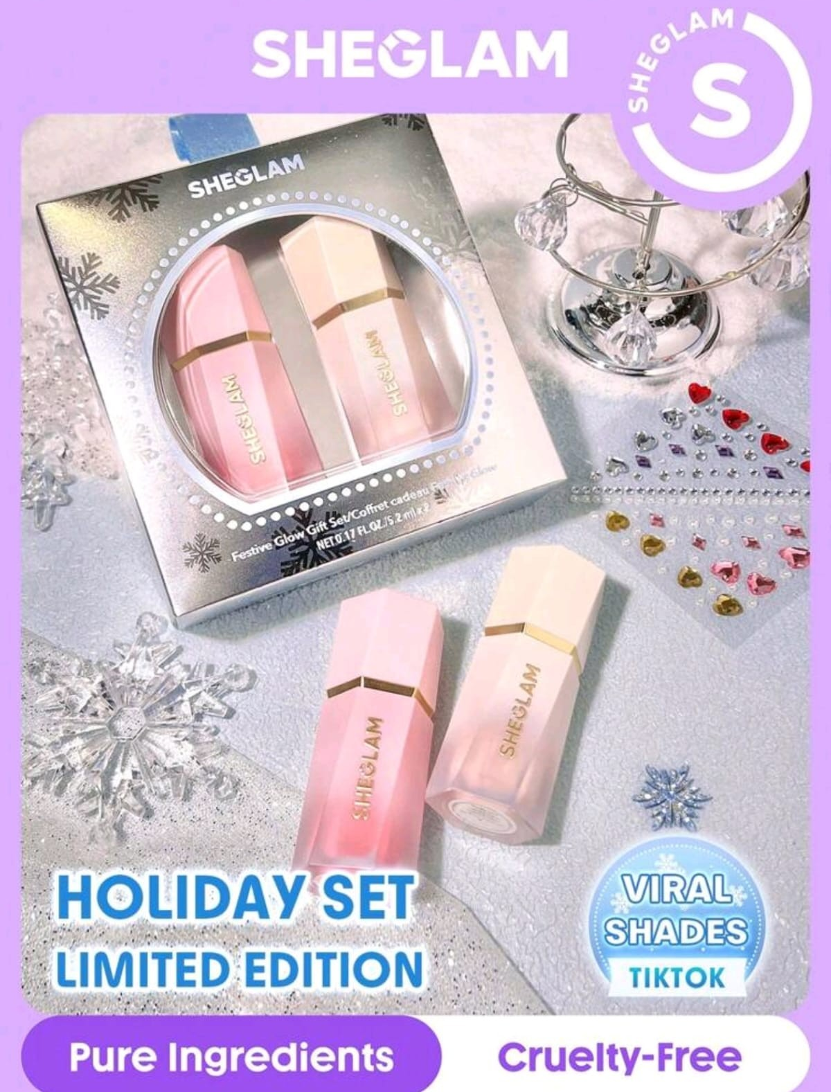 SHEGLAM Festive Glow Gift Set