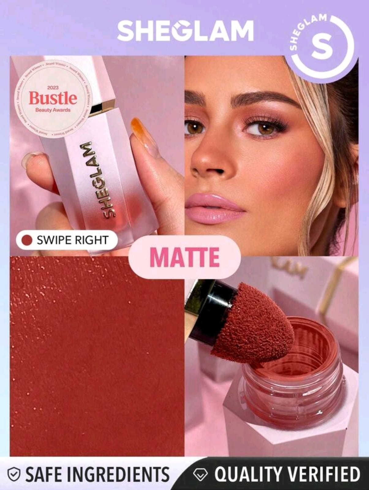 SHEGLAM Color Bloom Liquid Blush Matte Finish