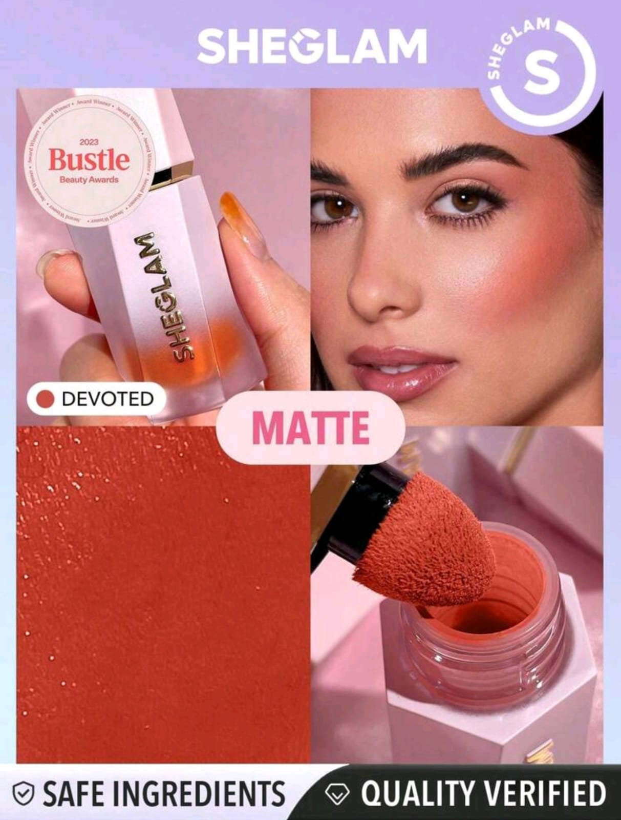 SHEGLAM Color Bloom Liquid Blush Matte Finish