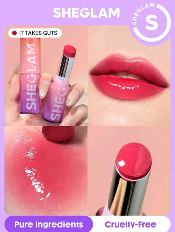 SHEGLAM Mirror Kiss High-Shine Lipstick
