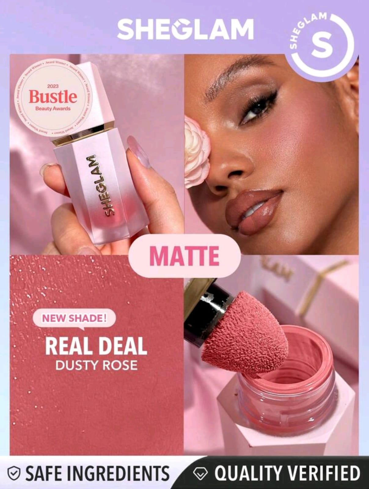 SHEGLAM Color Bloom Liquid Blush Matte Finish