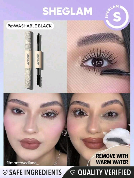SHEGLAM All-In-One Volume & Length Mascara 2 In 1 Double Head Brush