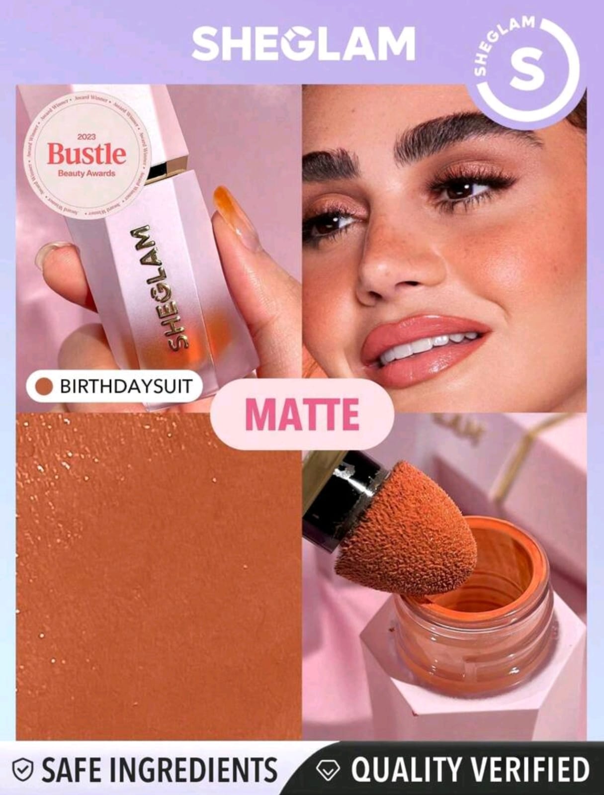 SHEGLAM Color Bloom Liquid Blush Matte Finish