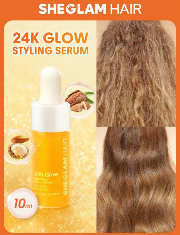 SHEGLAM HAIR 24K Glow High Shine Styling Serum